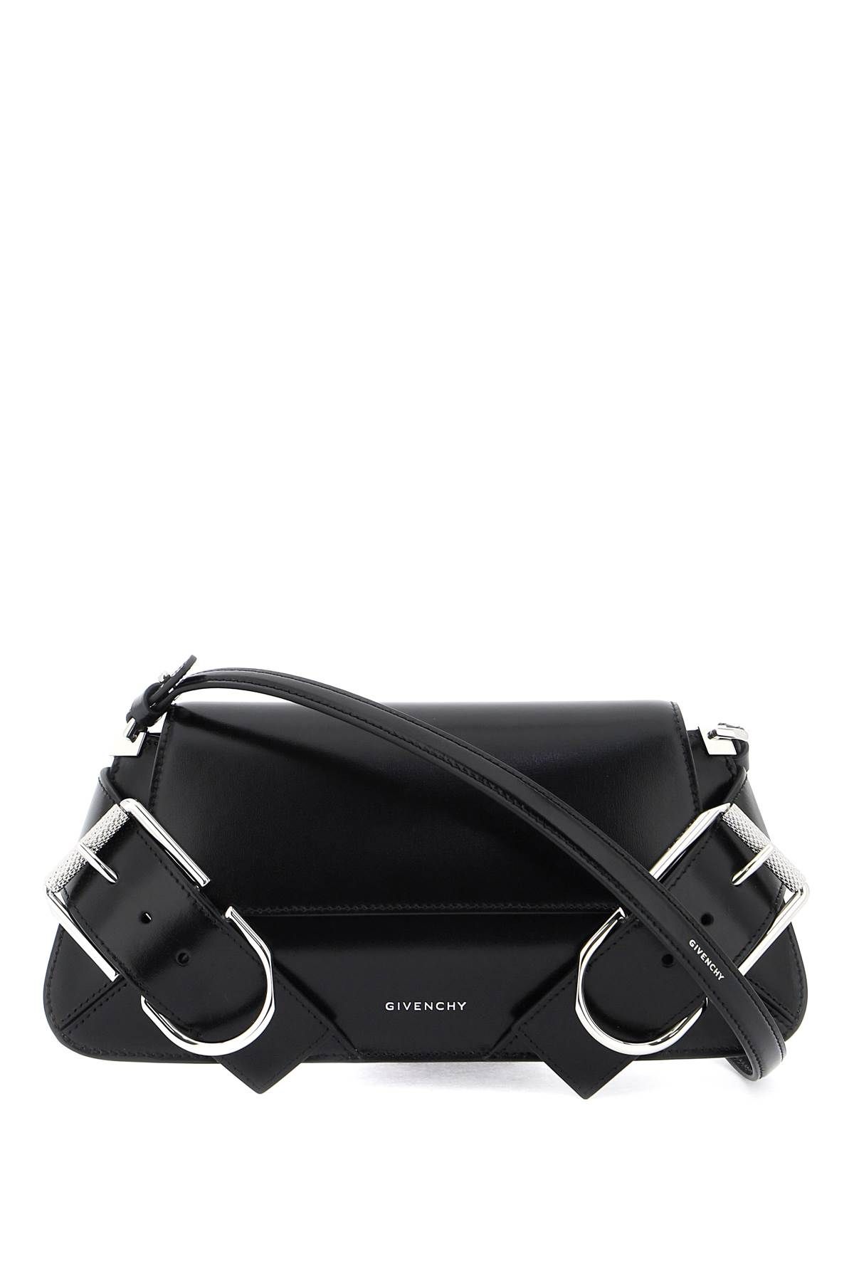 Shop Givenchy Shoulder Bag In Leather By Voyou In Black