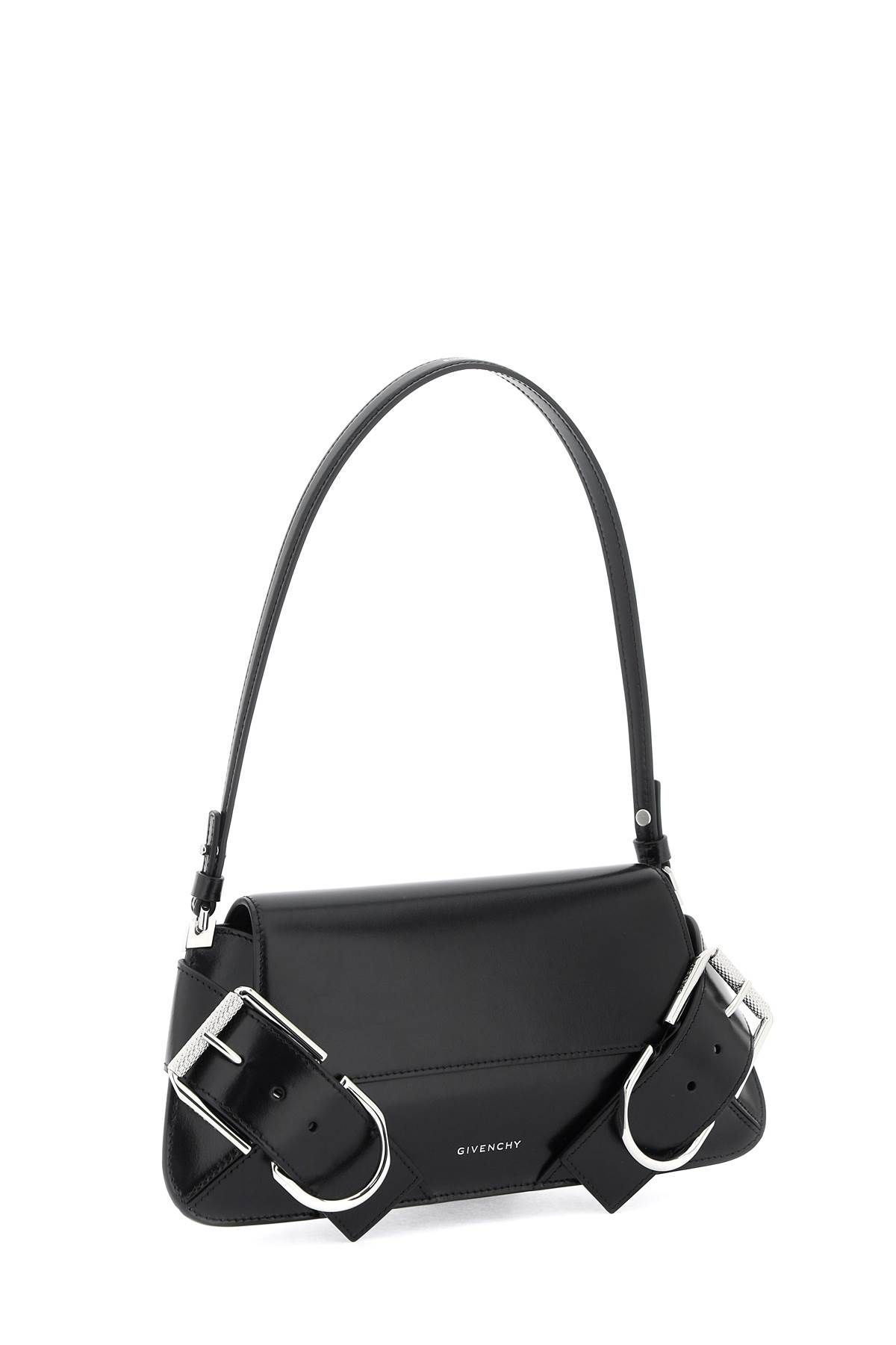Shop Givenchy Shoulder Bag In Leather By Voyou In Black