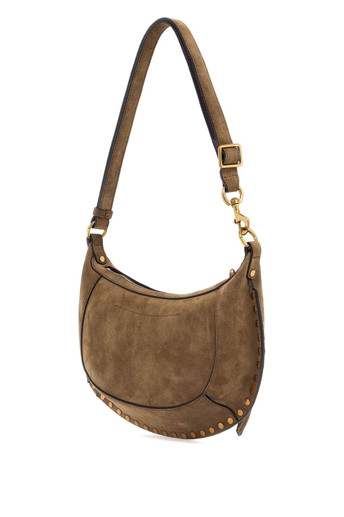 Shop Isabel Marant "oskan Moon Shoulder Bag In Khaki