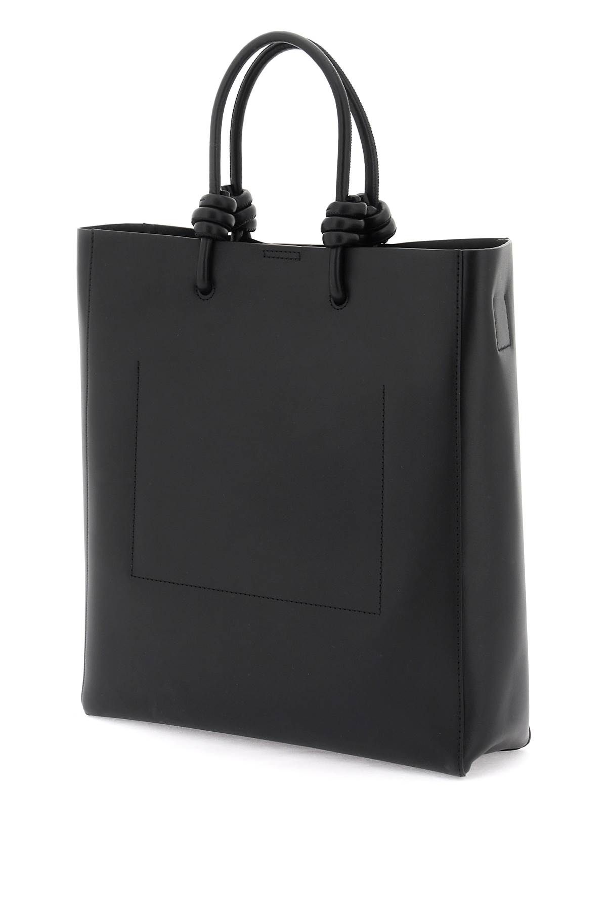 Shop Jil Sander Giro Shoulder Bag In Black