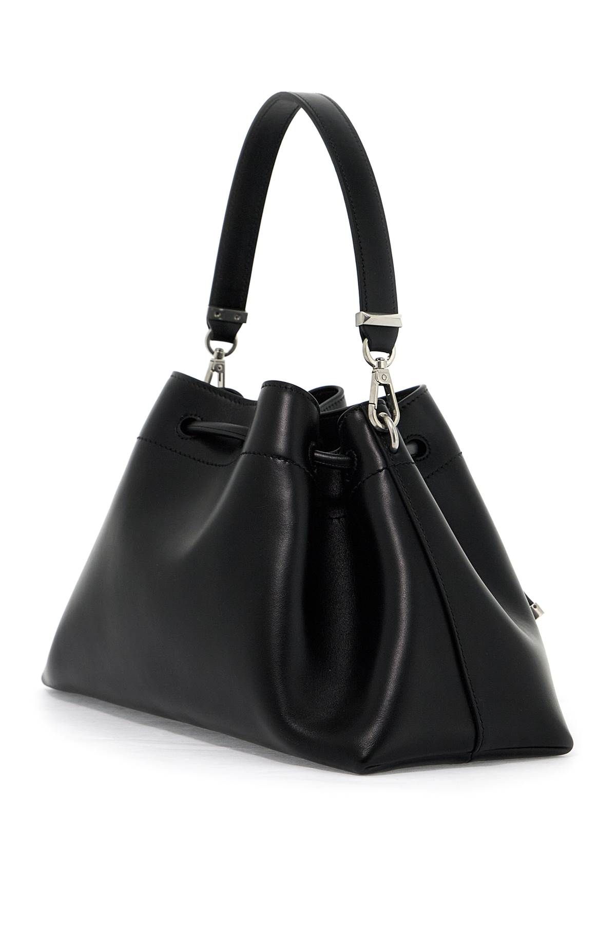 Shop Jimmy Choo 'bon Bon Bucket Shoulder Bag East/west In Black