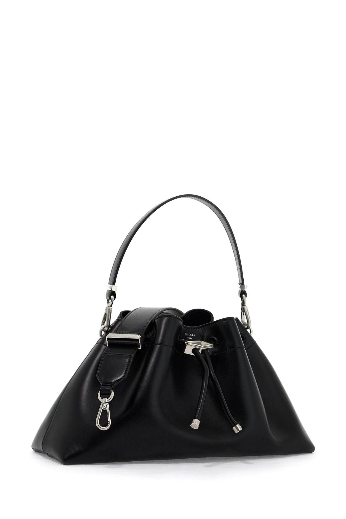 Shop Jimmy Choo 'bon Bon Bucket Shoulder Bag East/west In Black