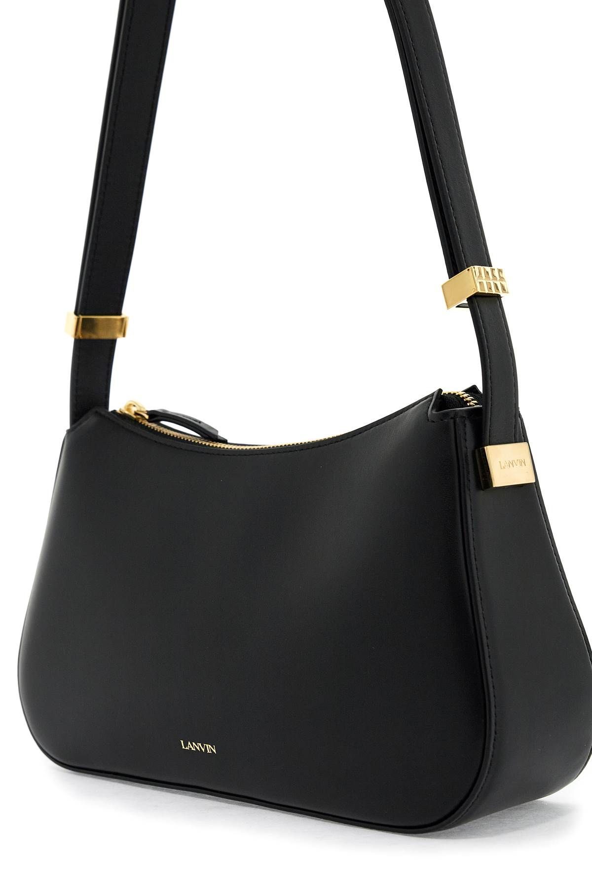 Shop Lanvin Concert Baguette In Black