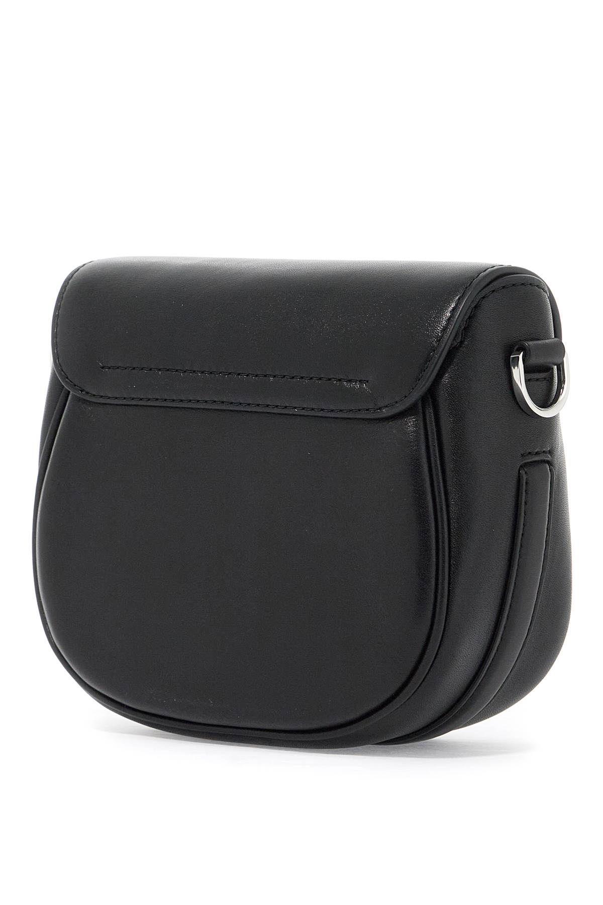 Shop Marc Jacobs The Covered J Marc Saddle Bag In Black