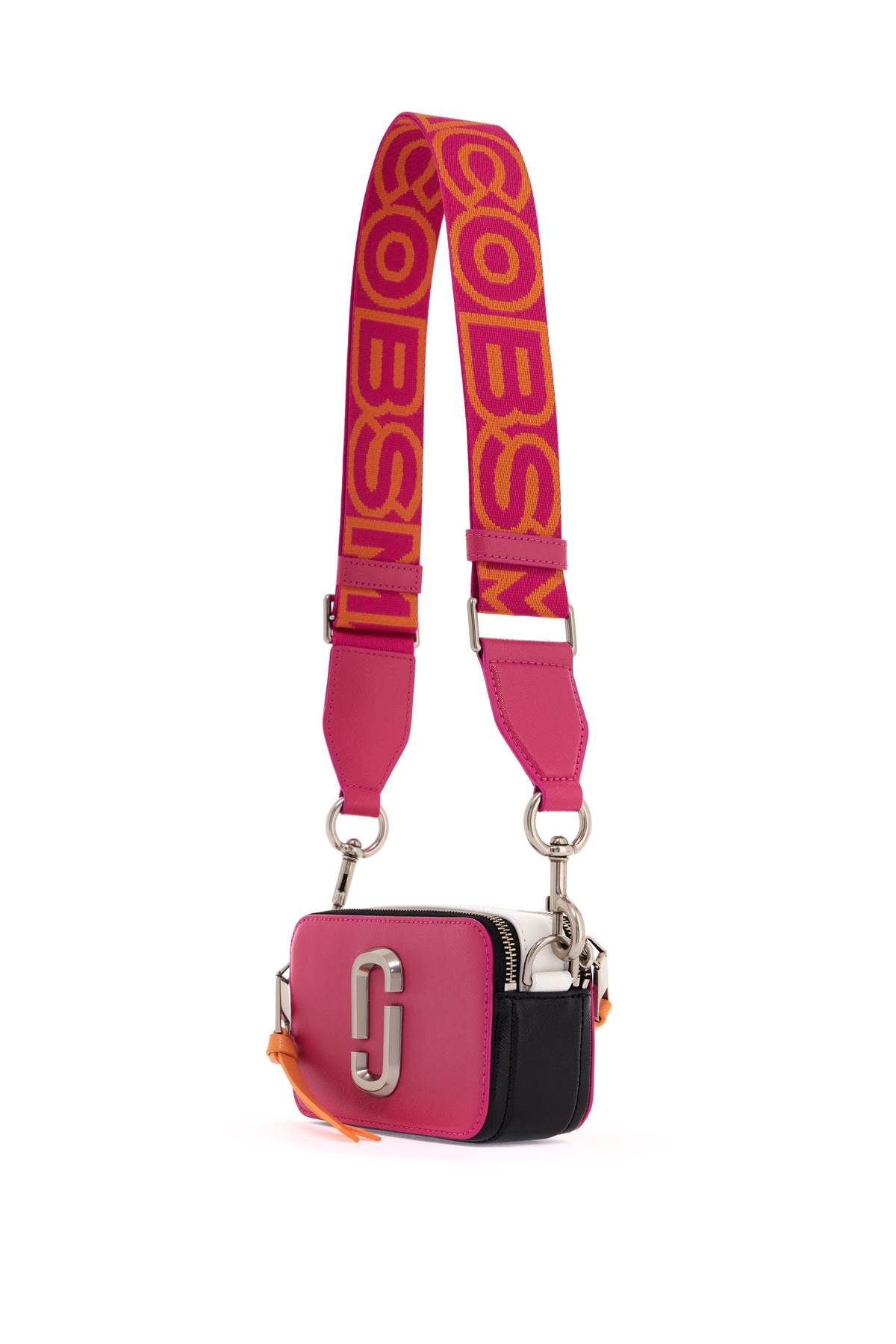 Shop Marc Jacobs The Snapshot Camera Bag In Fuchsia