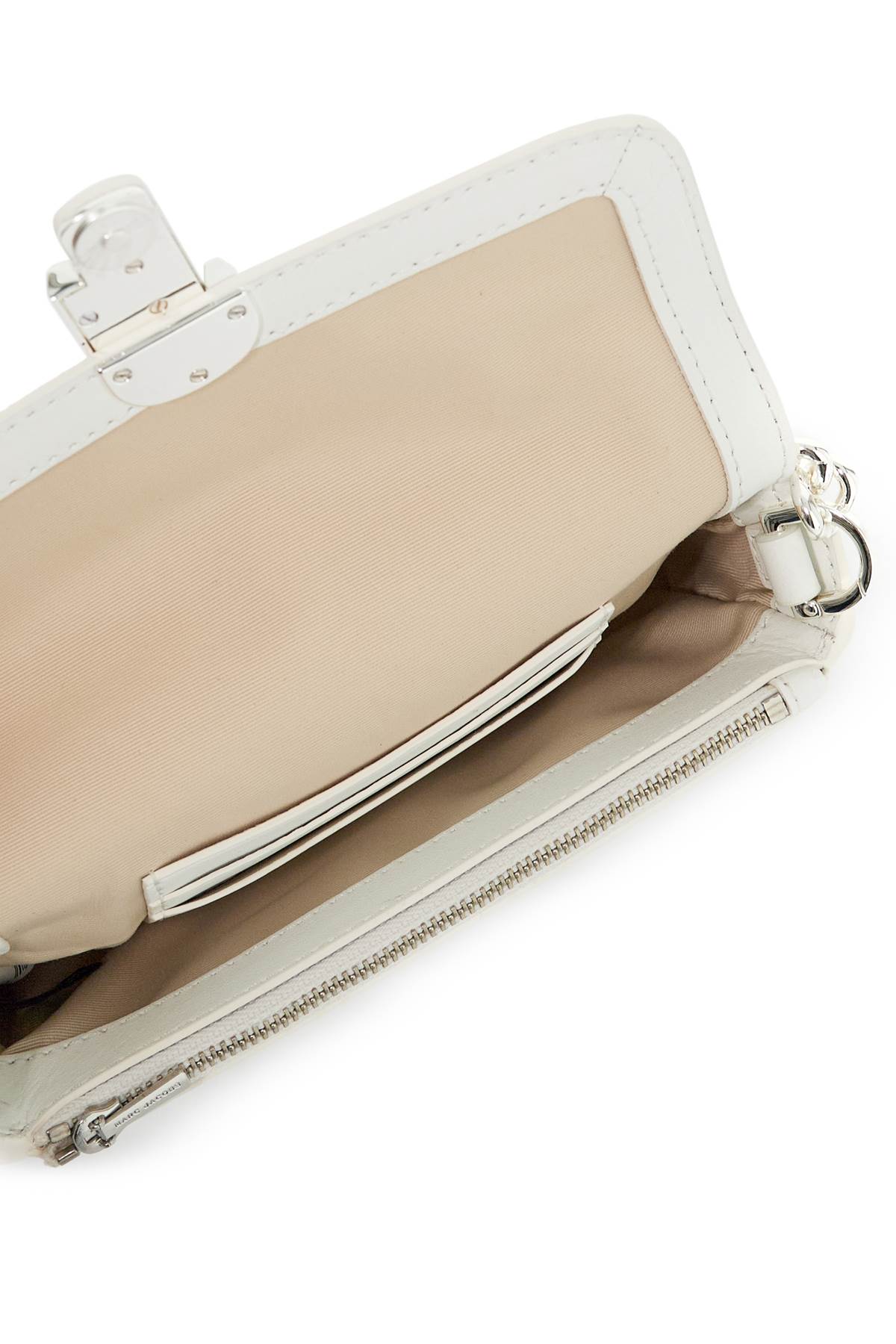 Shop Marc Jacobs The J Marc Mini Bag In White