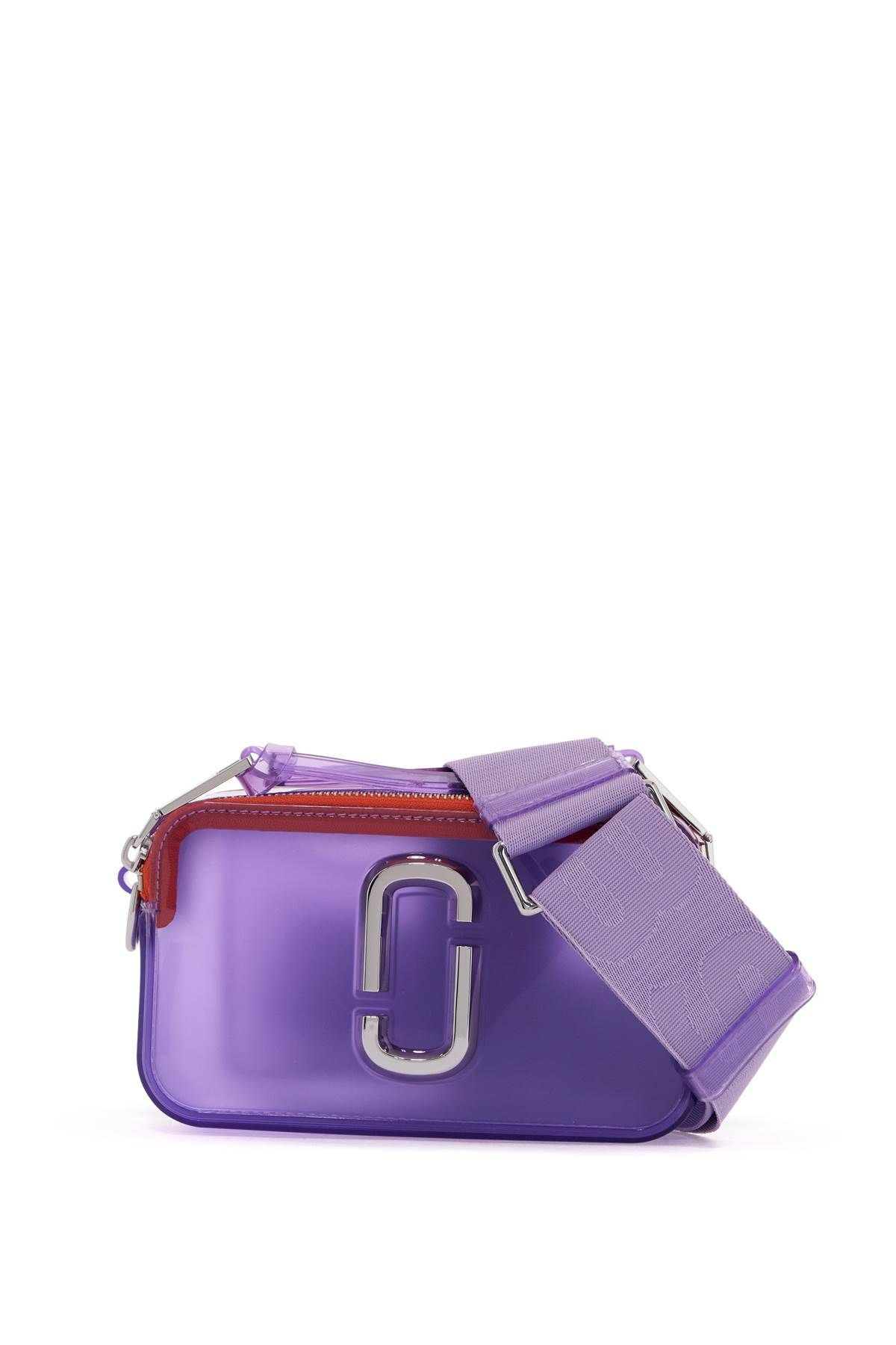 Shop Marc Jacobs The Jelly Snapshot Handbag In Purple