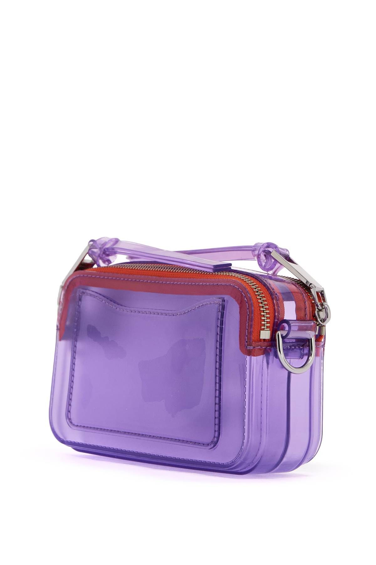 Shop Marc Jacobs The Jelly Snapshot Handbag In Purple