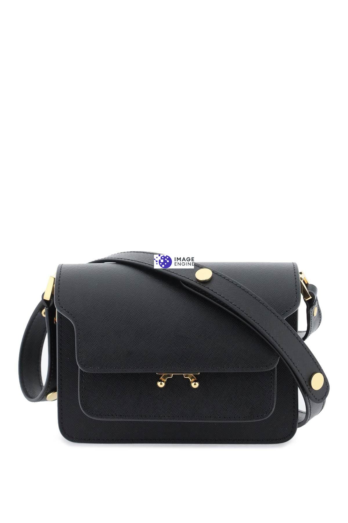 Shop Marni Mini Trunk Bag In Black