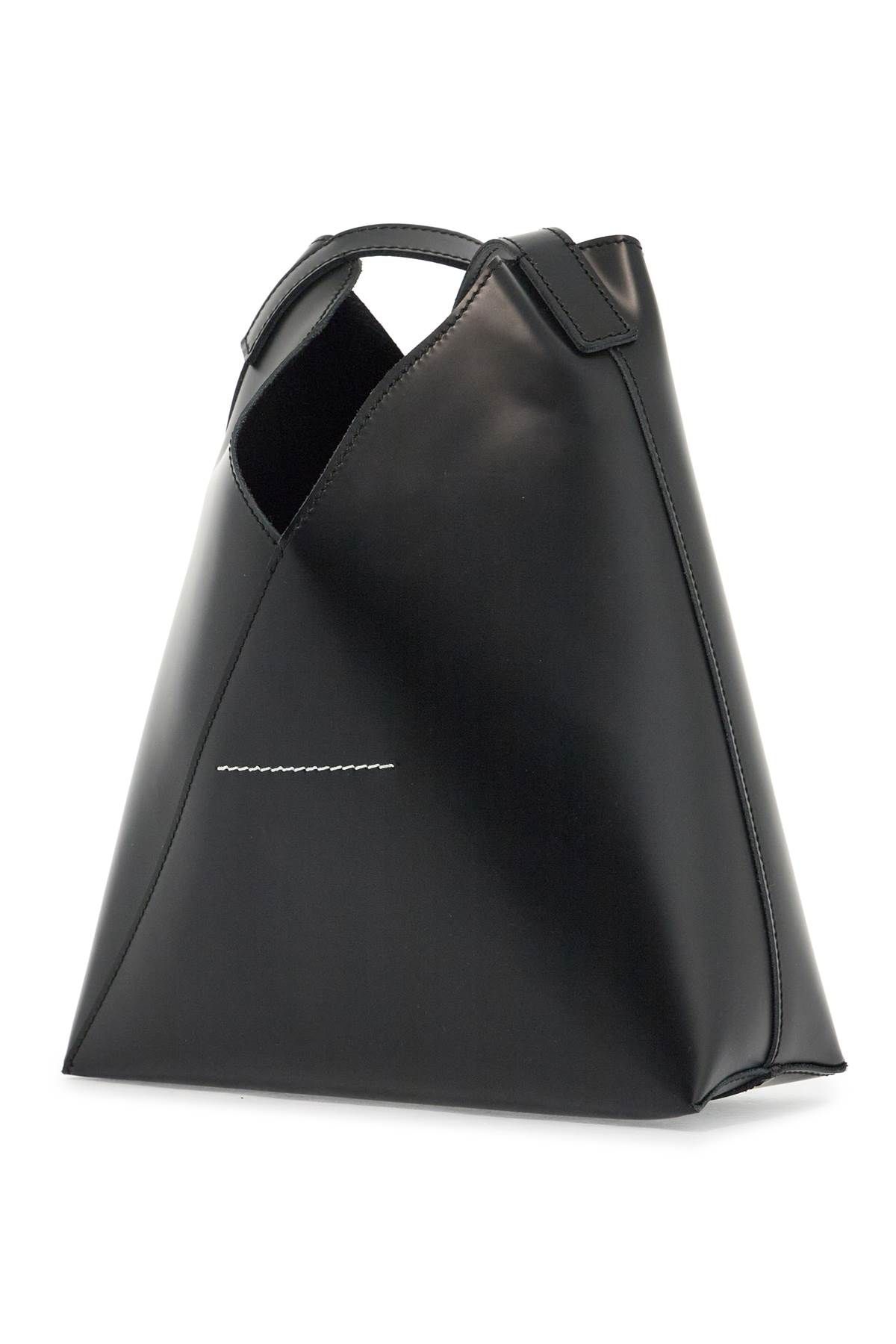 Shop Mm6 Maison Margiela Small Fortune Cookie Shoulder Bag In Black