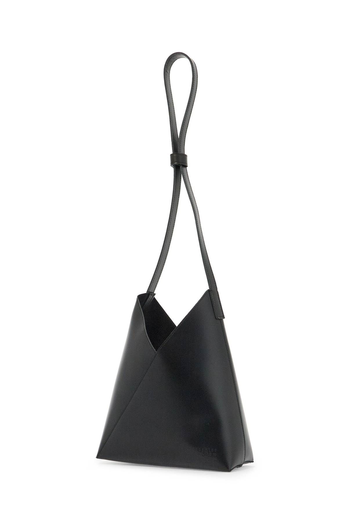 Shop Mm6 Maison Margiela Small Fortune Cookie Shoulder Bag In Black