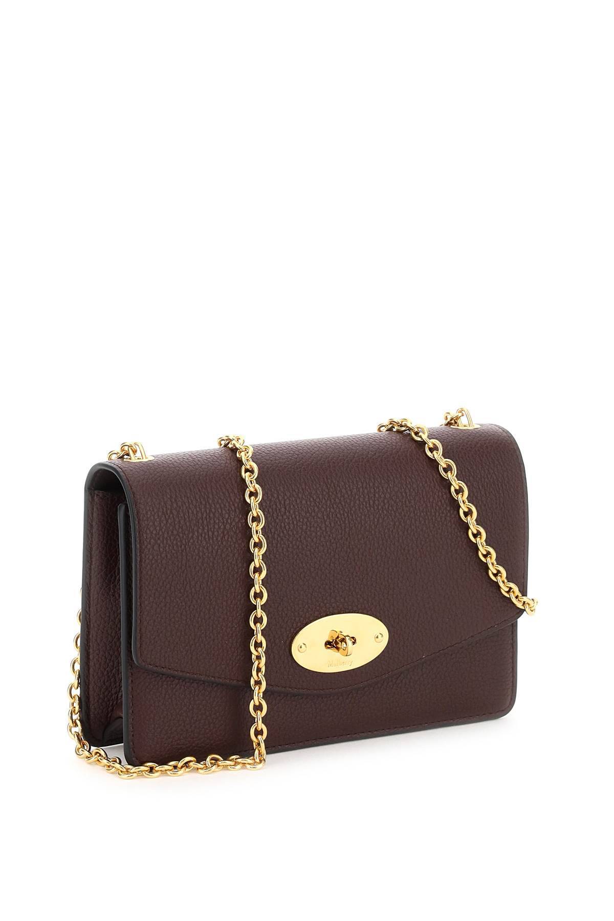 Shop Mulberry Darley Small Crossbody Bag In Purple,red