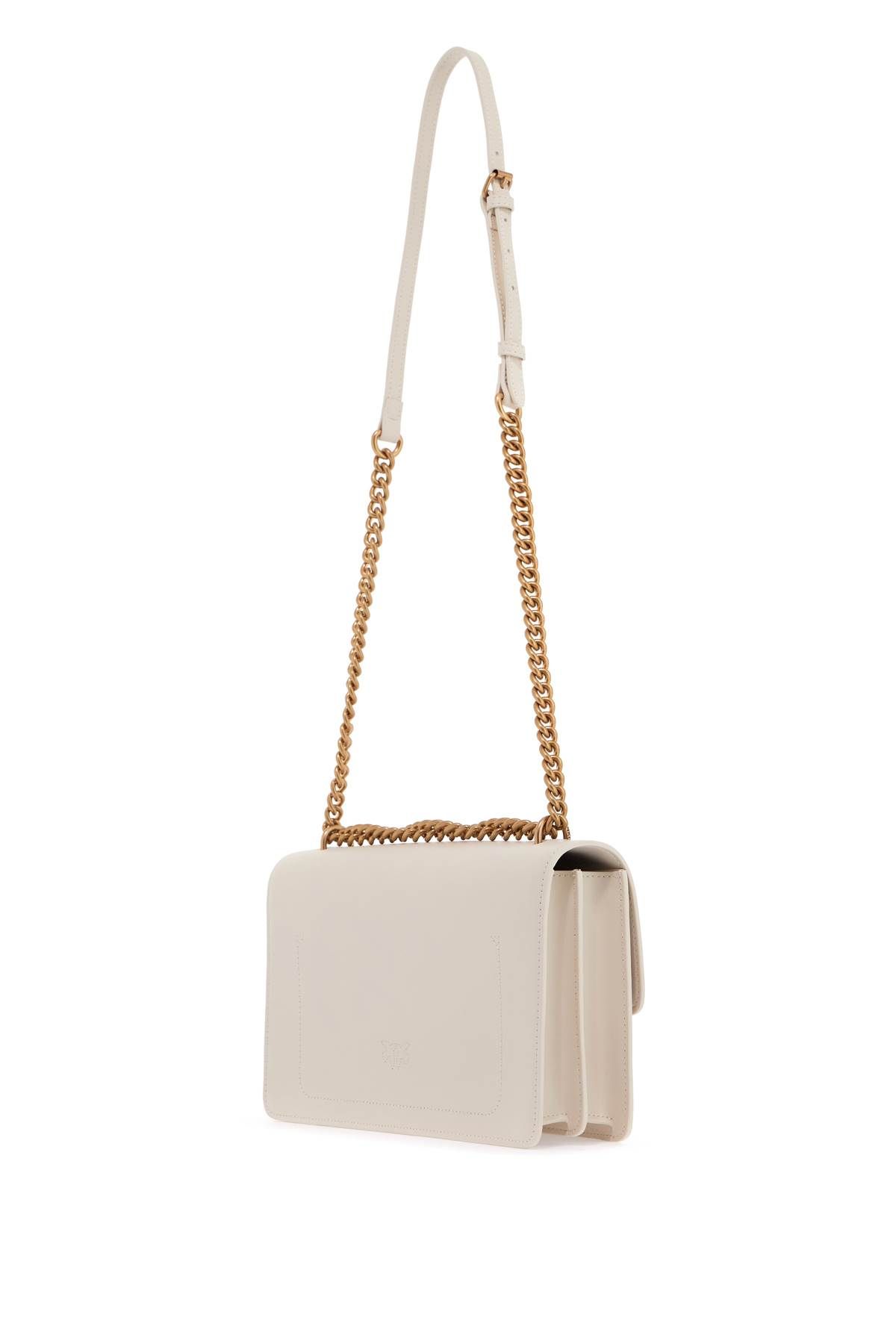 Shop Pinko Classic Love Bag One Handbag In White