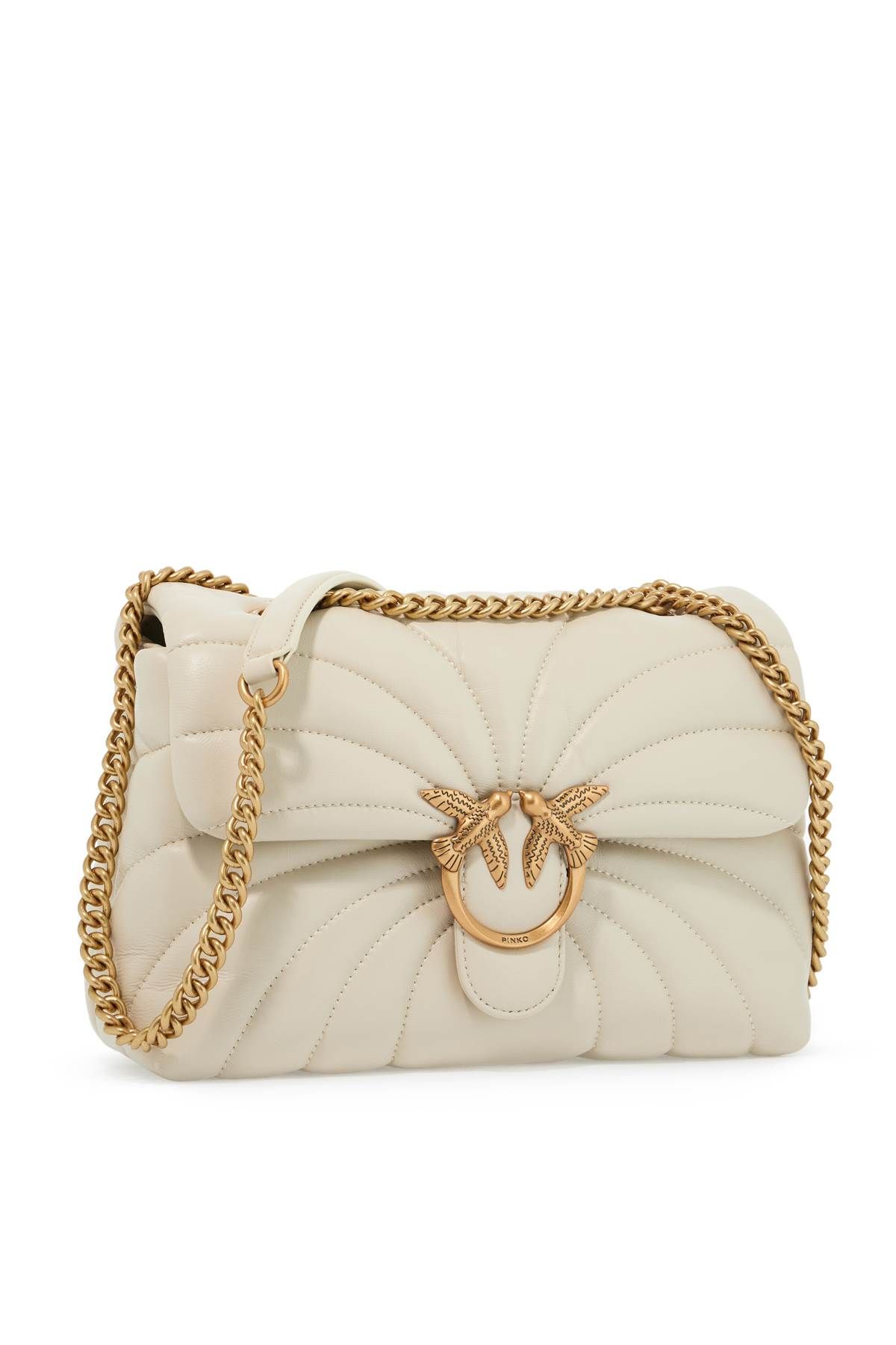 Shop Pinko Ed\n\n'love Puff Classic Butterfly Qu In White