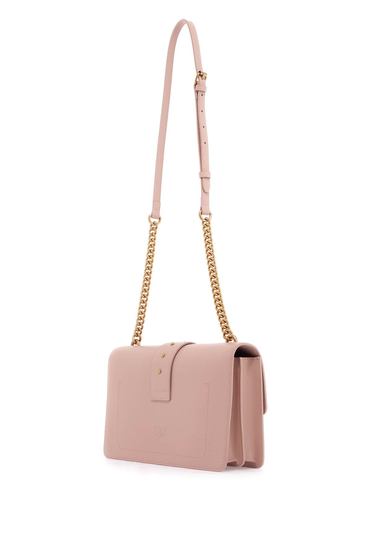 Shop Pinko Classic Love Icon Simply Bag In Pink