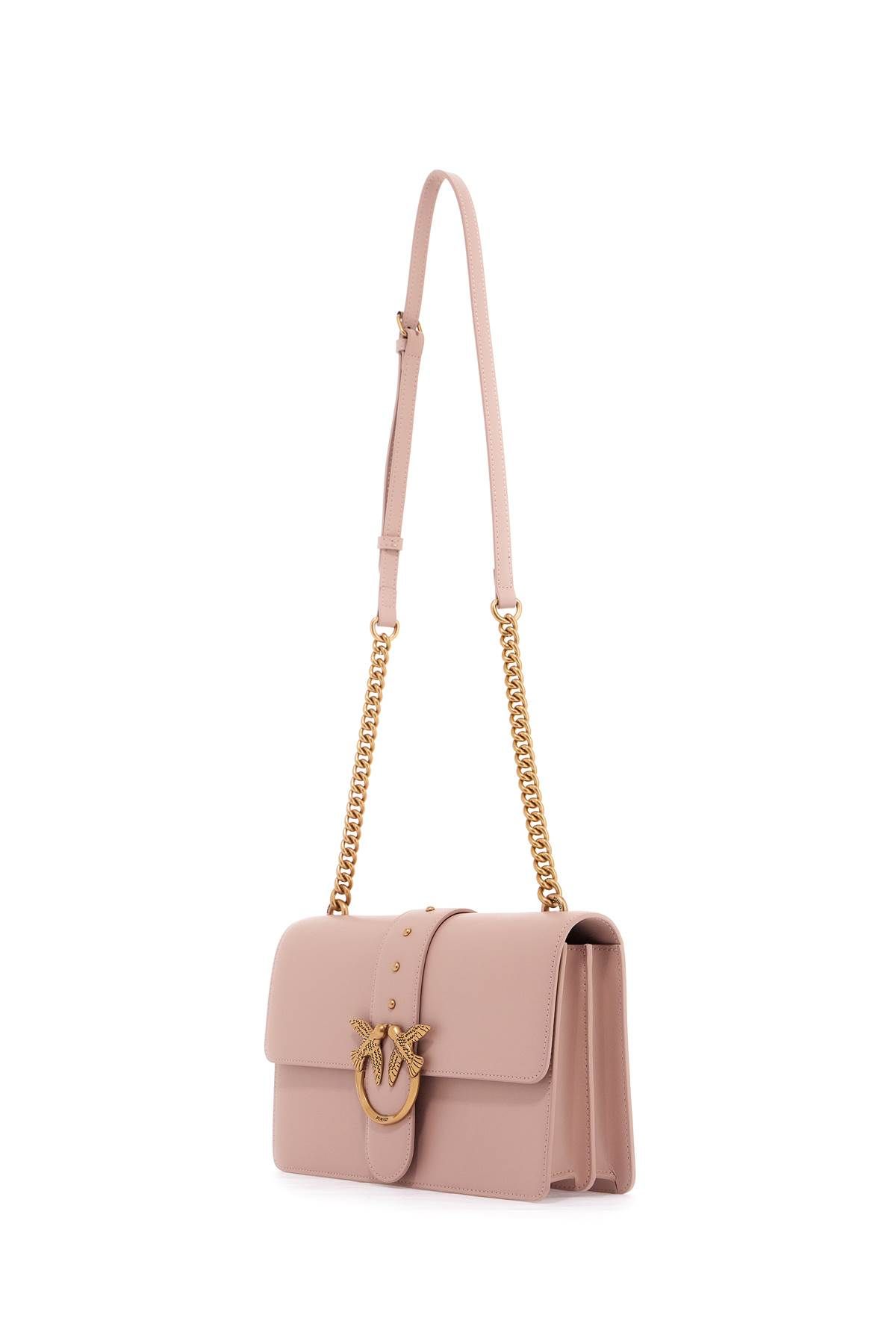 Shop Pinko Classic Love Icon Simply Bag In Pink