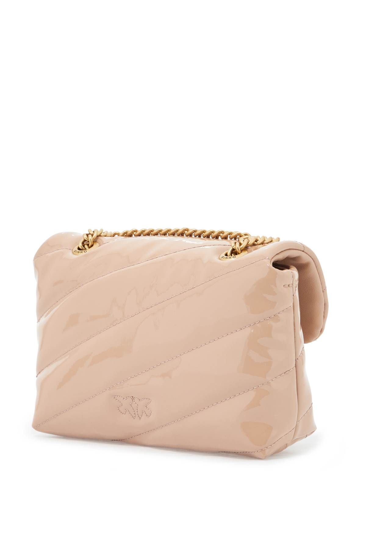 Shop Pinko 'love Baby Puff Bag In Eco In Pink