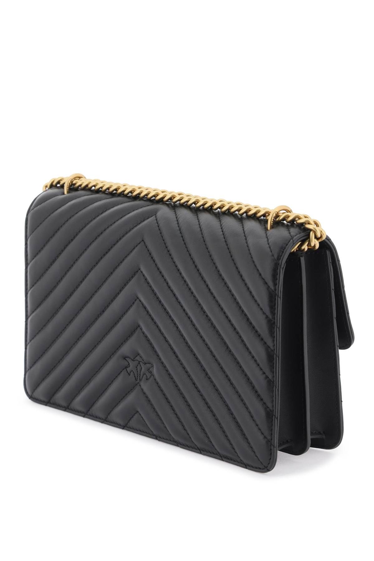 Shop Pinko Classic Love Bag One Bag In Black