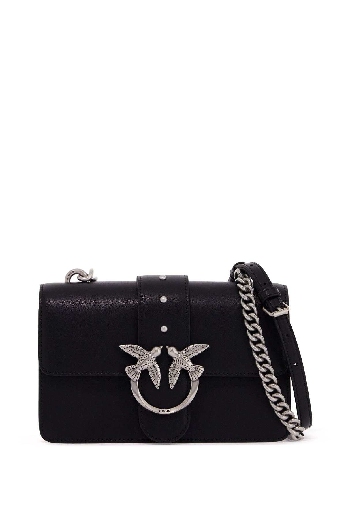 Shop Pinko Classic Love Icon Simply Bag In Black