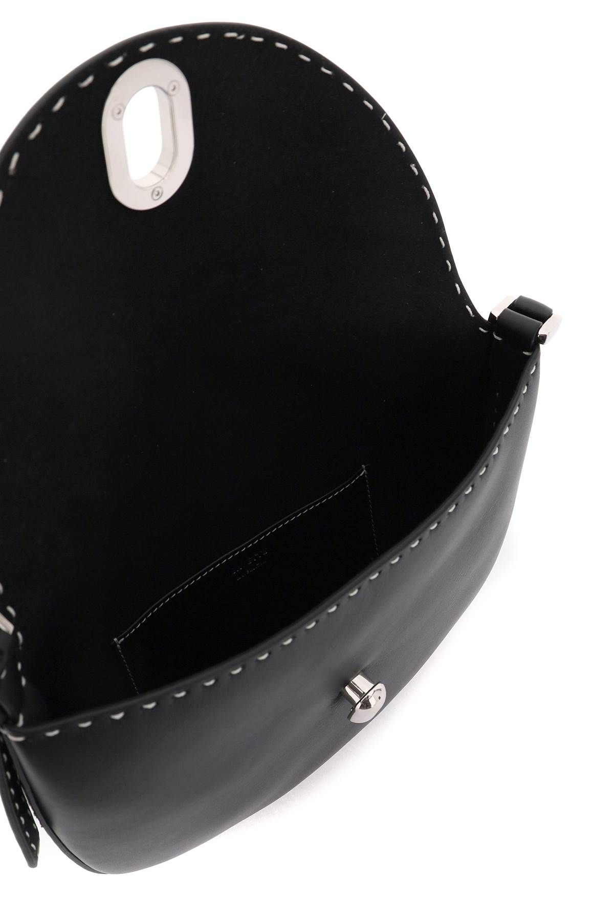 Shop Savette Small Hobo Tondo Shoulder Bag In Black