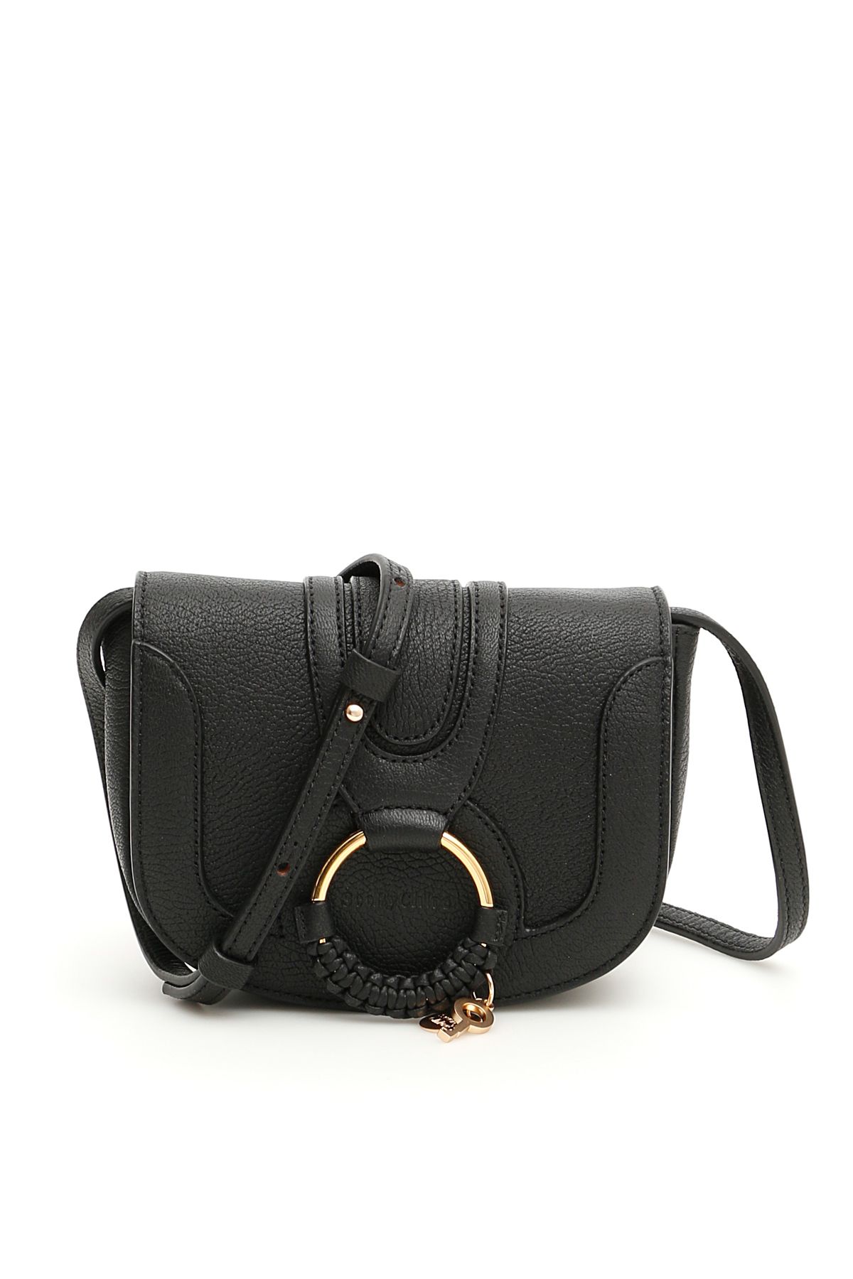 Shop See By Chloé Hana Shoulder Bag Mini In Black