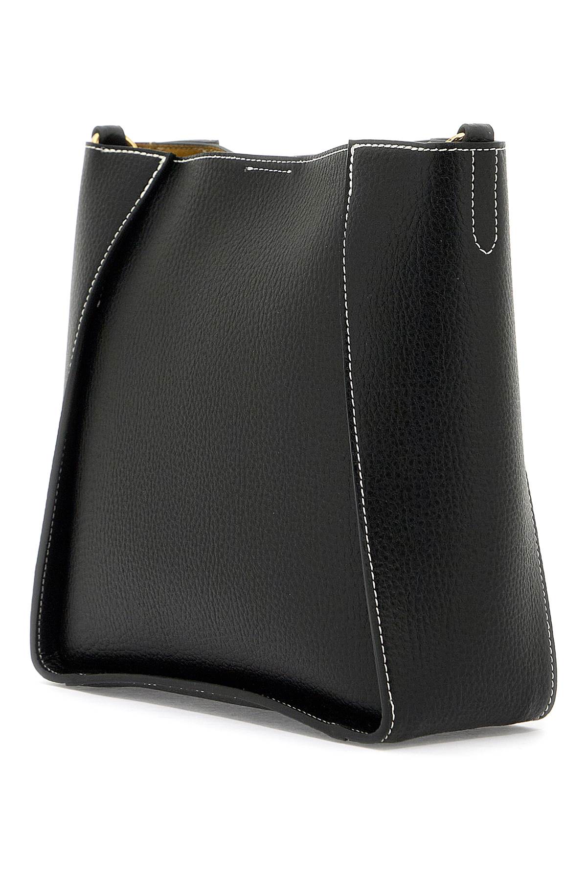 Shop Stella Mccartney Stella Logo Crossbody Bag In Black