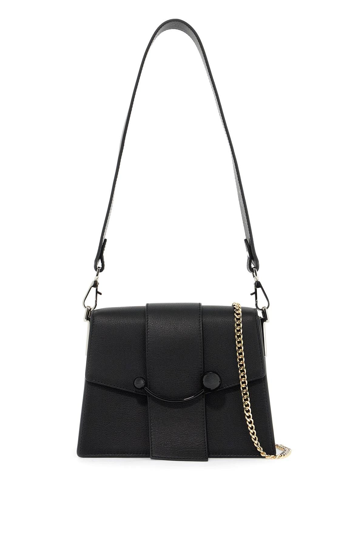 Shop Strathberry Crescent Box Bag In Black