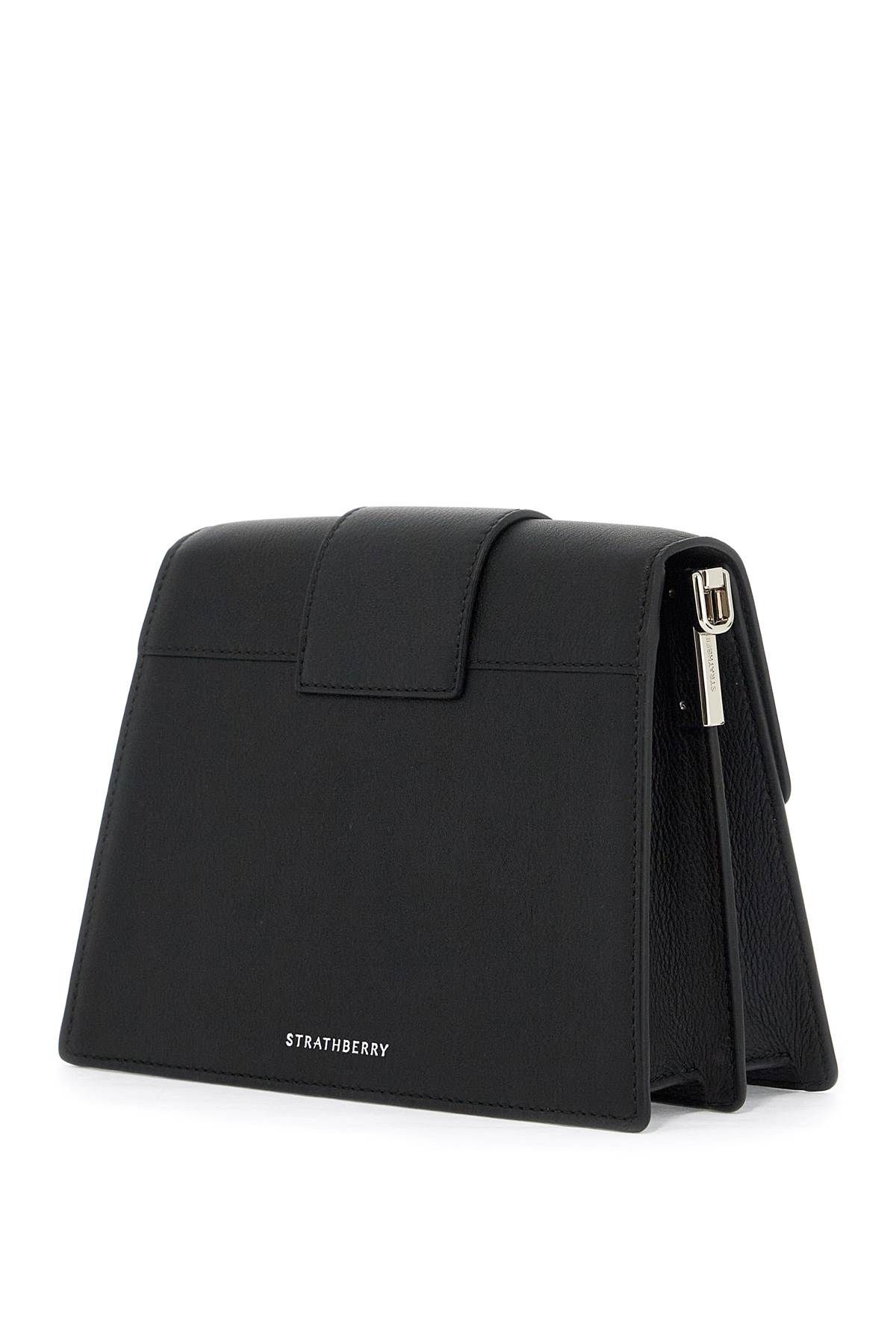 Shop Strathberry Crescent Box Bag In Black