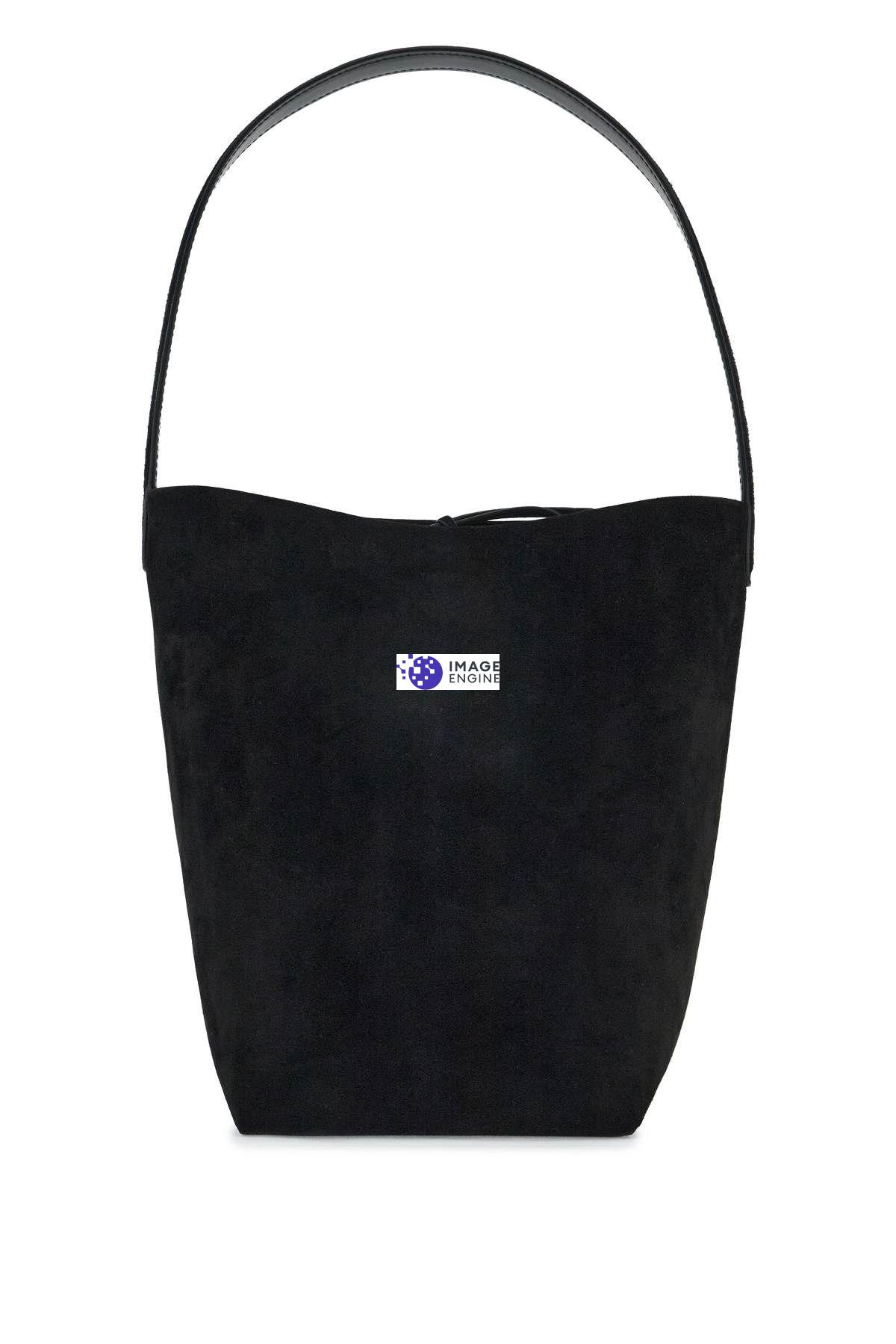 The Row Black Medium N/s Park Tote In Black