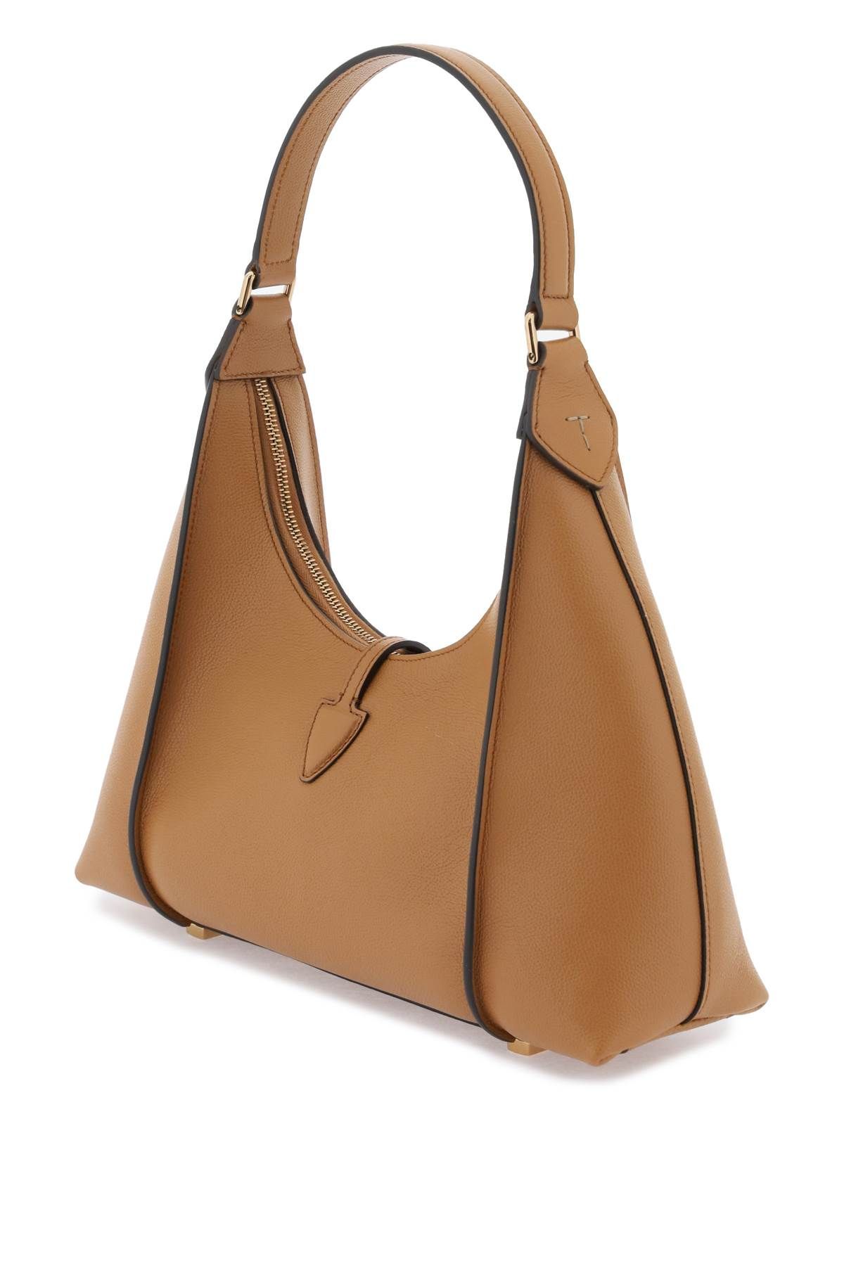 Shop Tod's T Timeless Shoulder Bag In Brown