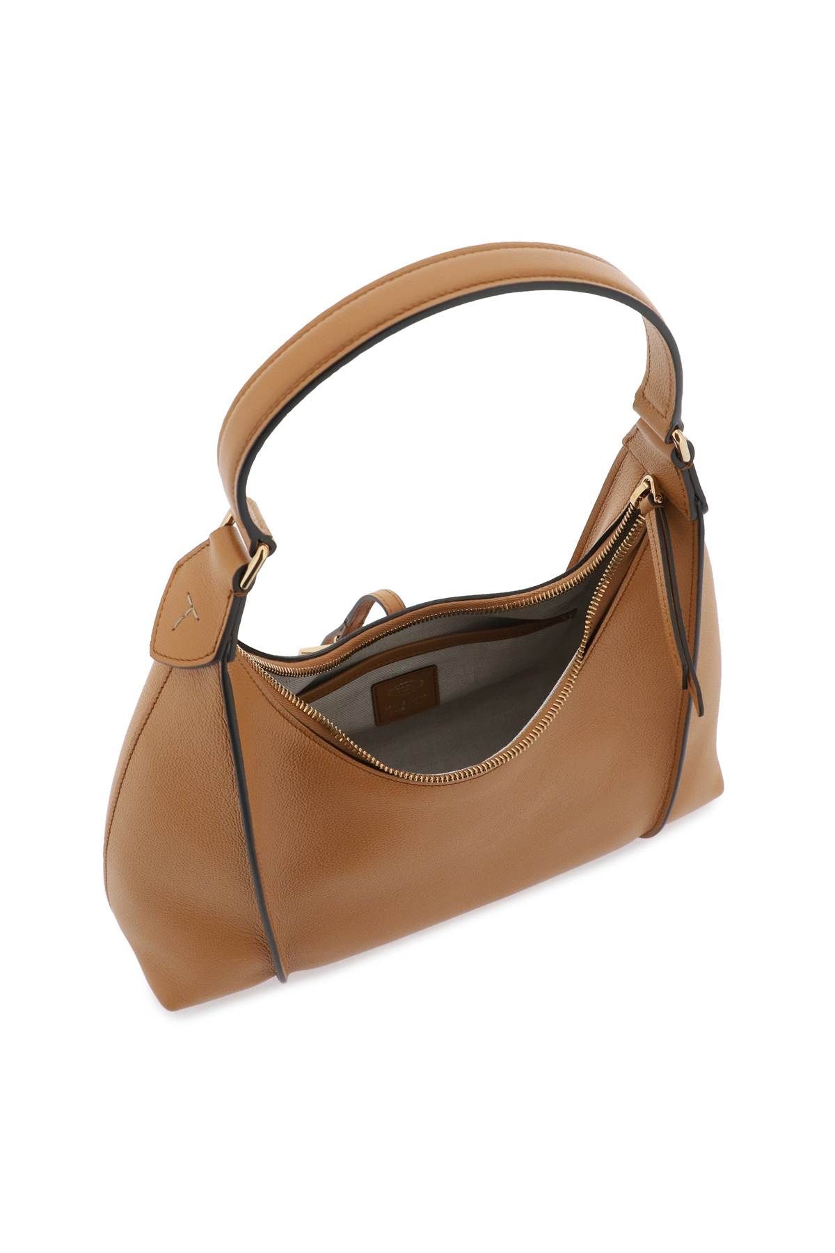 Shop Tod's T Timeless Shoulder Bag In Brown