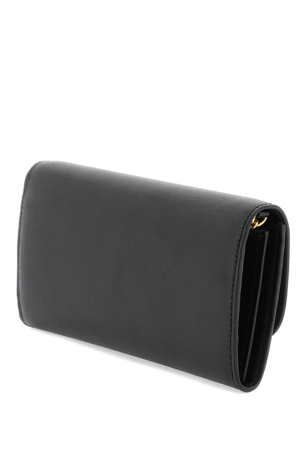 Shop Tory Burch Mini Robinson Shoulder Bag With Strap In Black