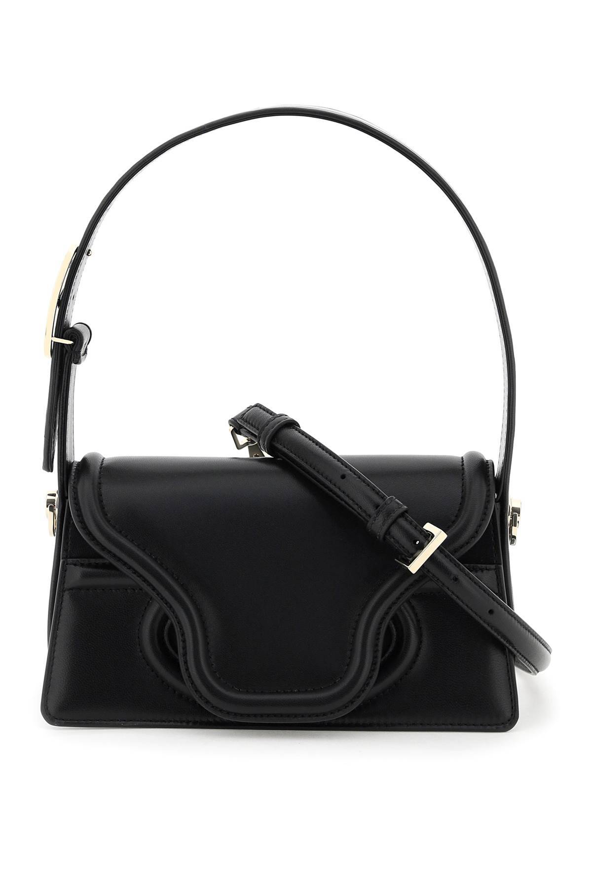 Shop Valentino Woody Small Shopping Bag In Black