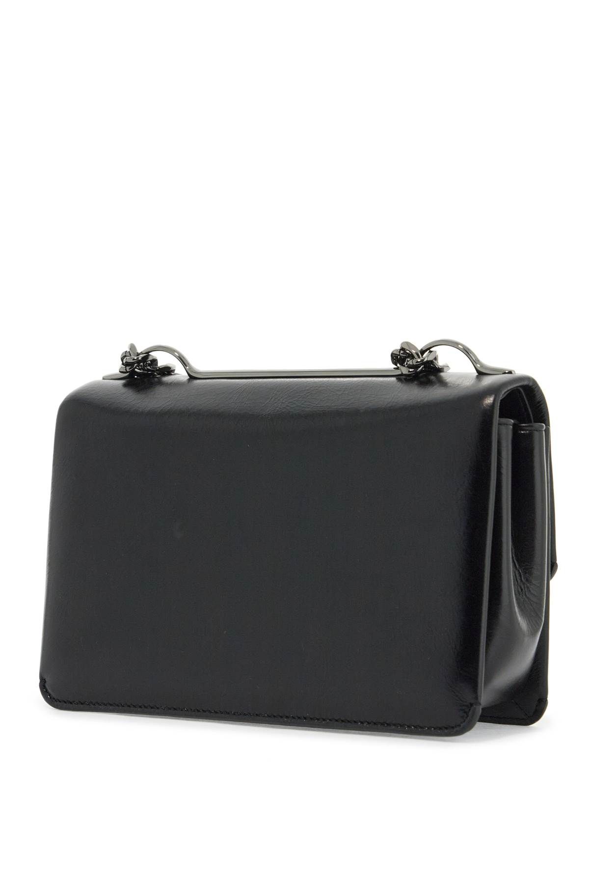 Shop Valentino Vlogo Locker Shoulder Bag In Black