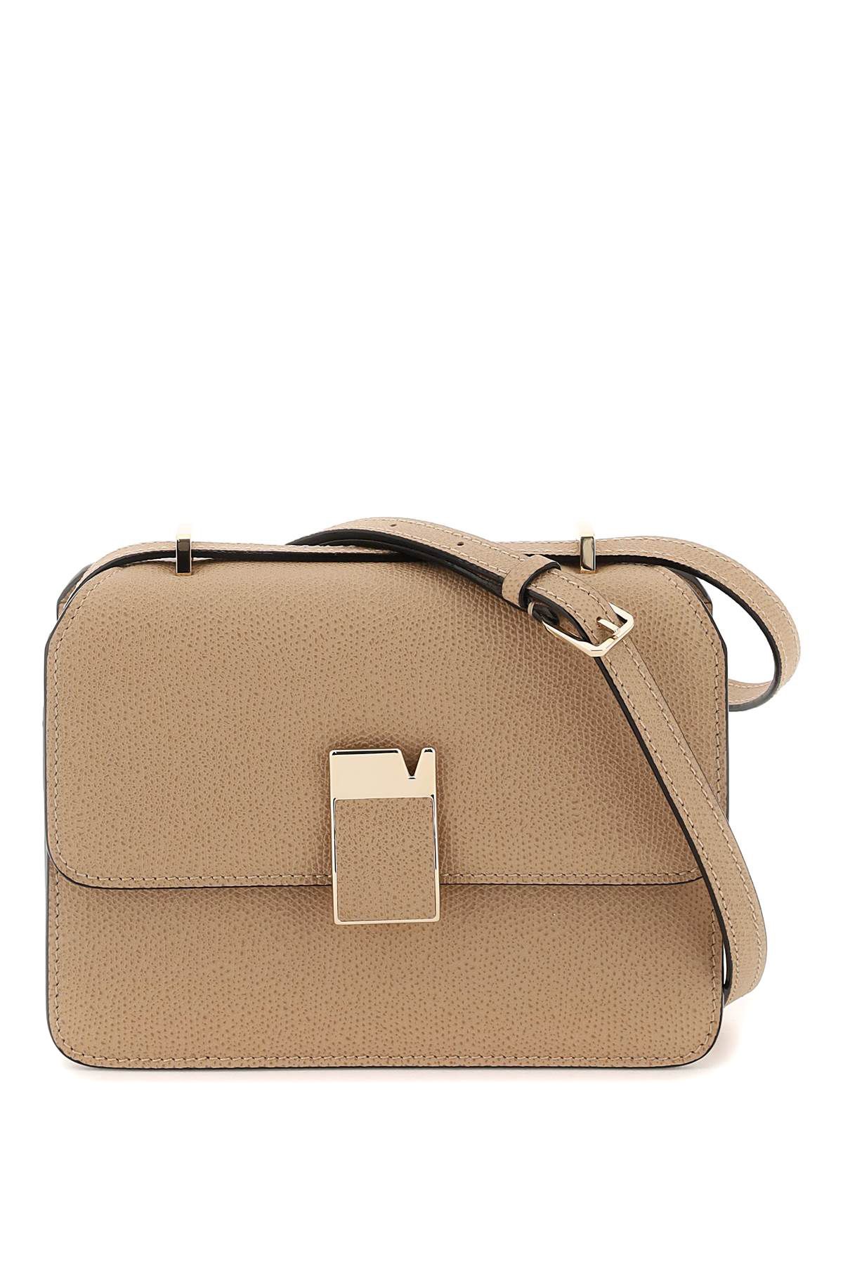 Shop Valextra Nolo Mini Crossbody Bag In Neutro