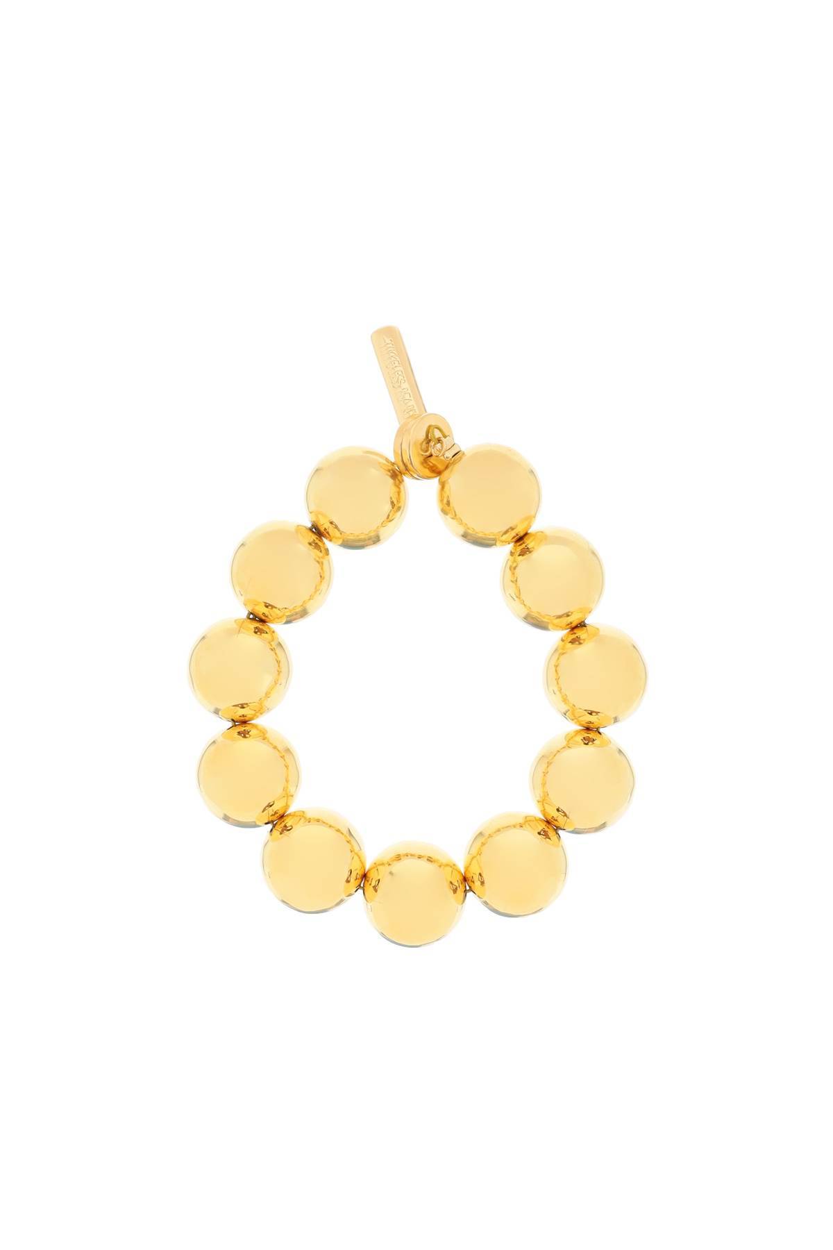 Timeless Pearly Bracelet With Balls In Gold