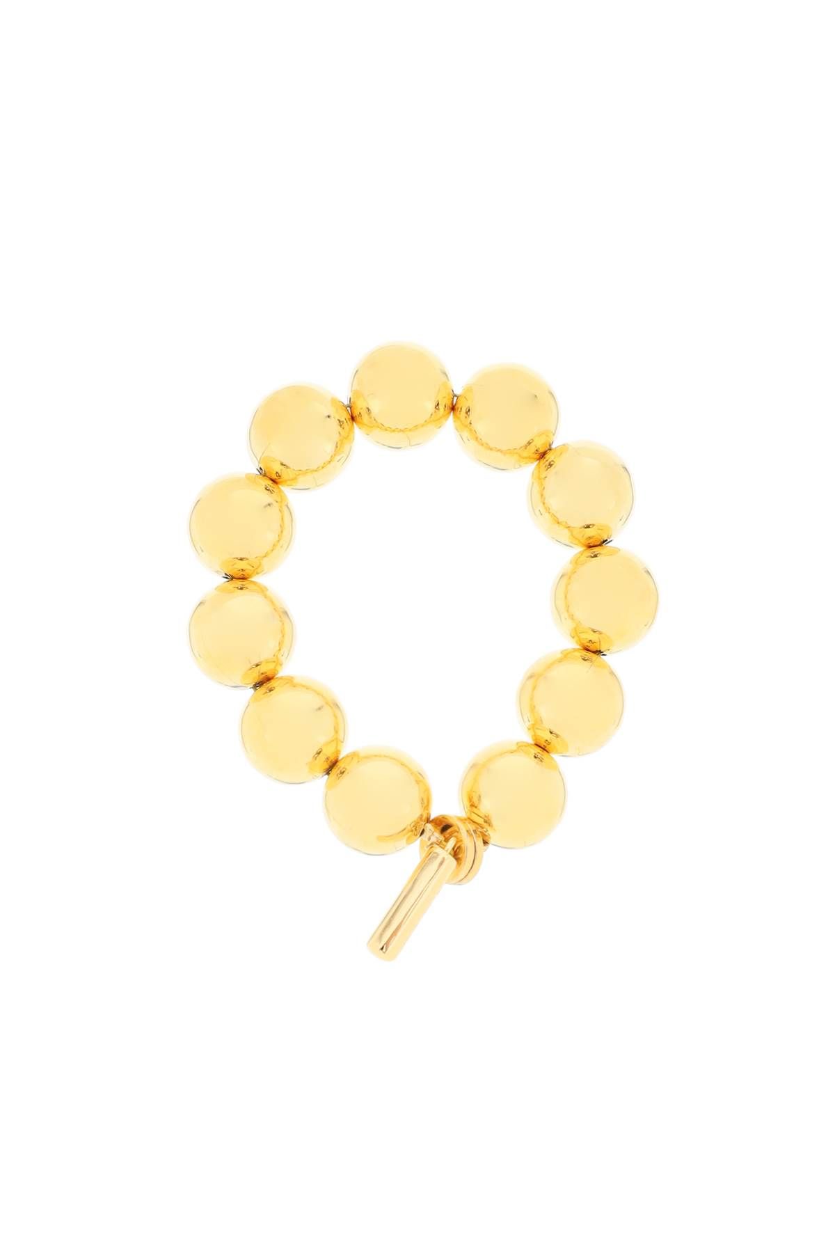 Shop Timeless Pearly Bracelet With Balls In Gold