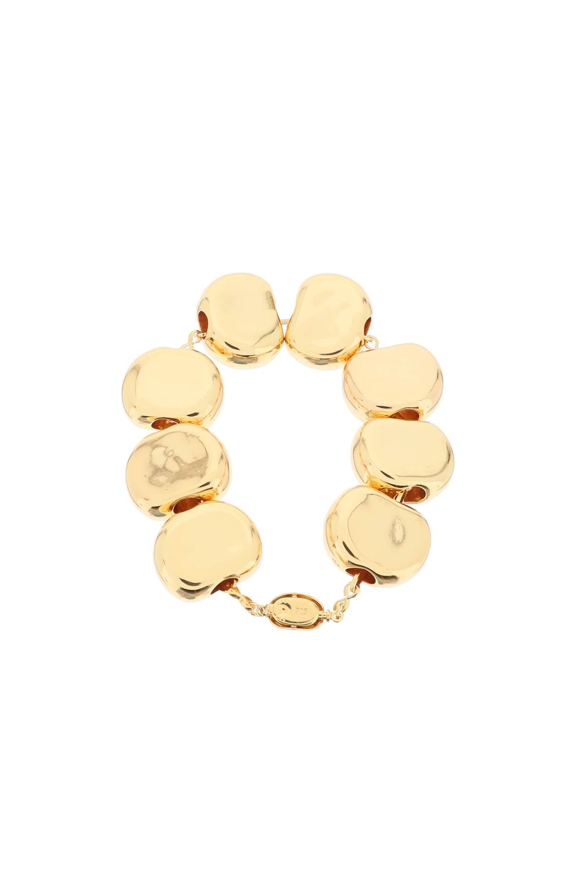 Shop Timeless Pearly Bracelet With Eyes In Gold
