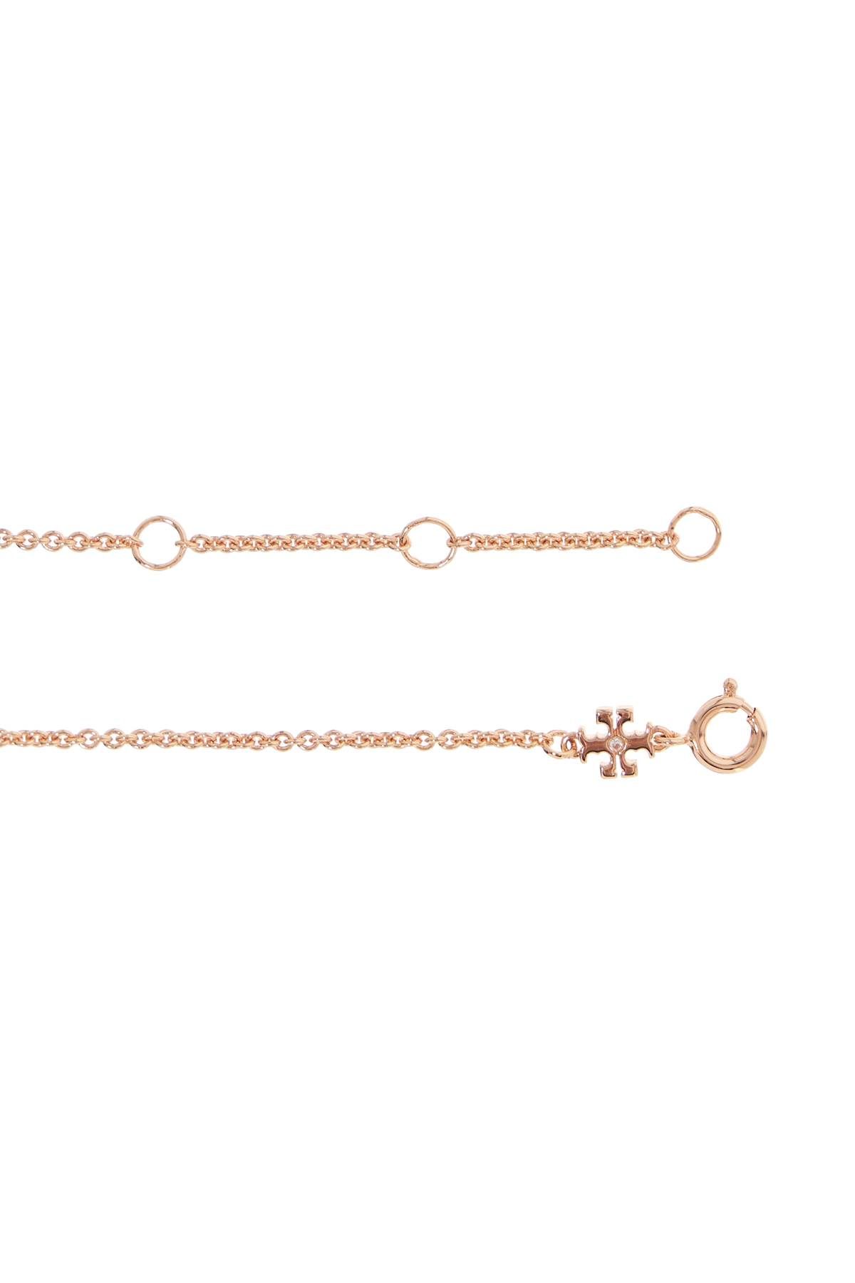 Shop Tory Burch Miller Bracelet With Pavé Detailing In Pink