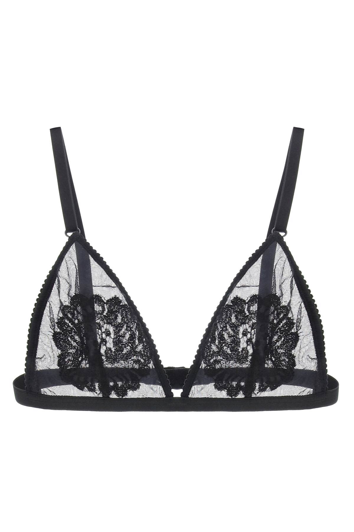 Dolce & Gabbana Soft Cup Triangle Bra For Women In Black
