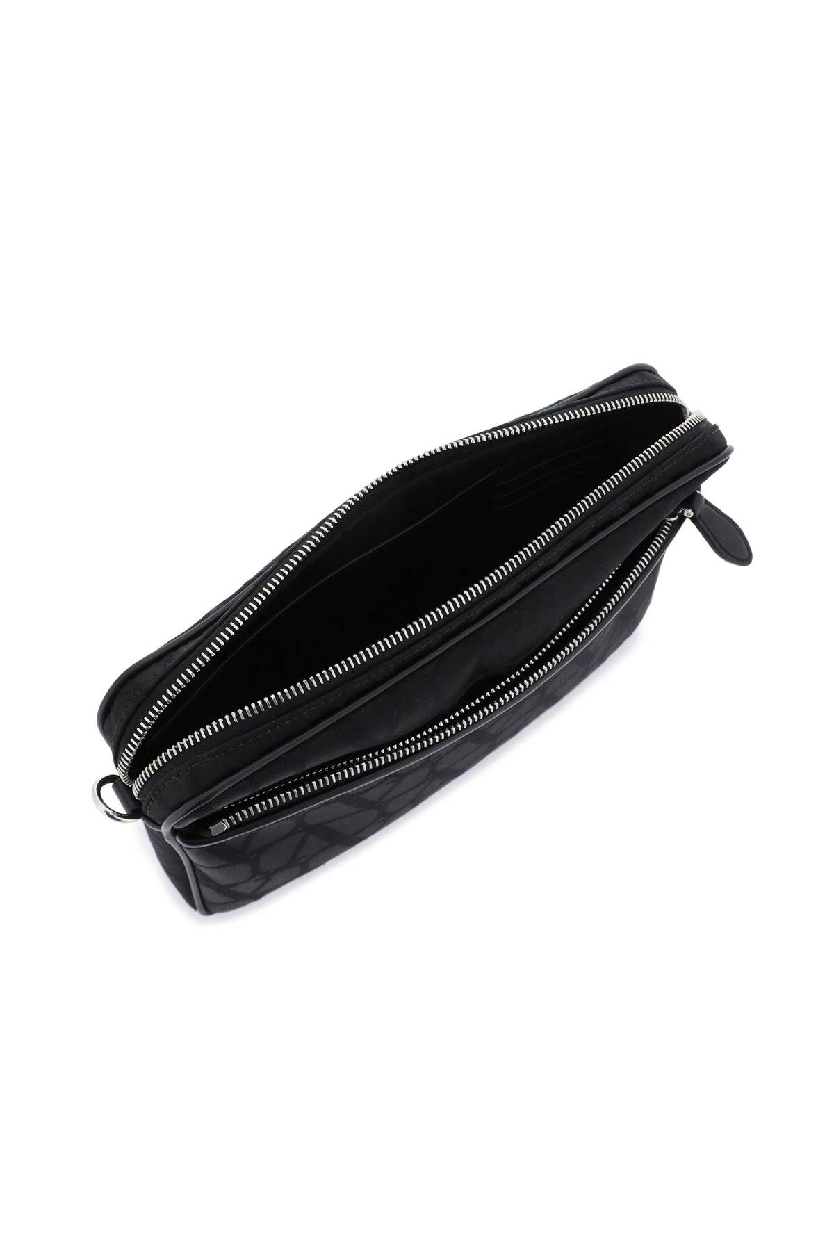 Shop Valentino Black Iconographe Pouch