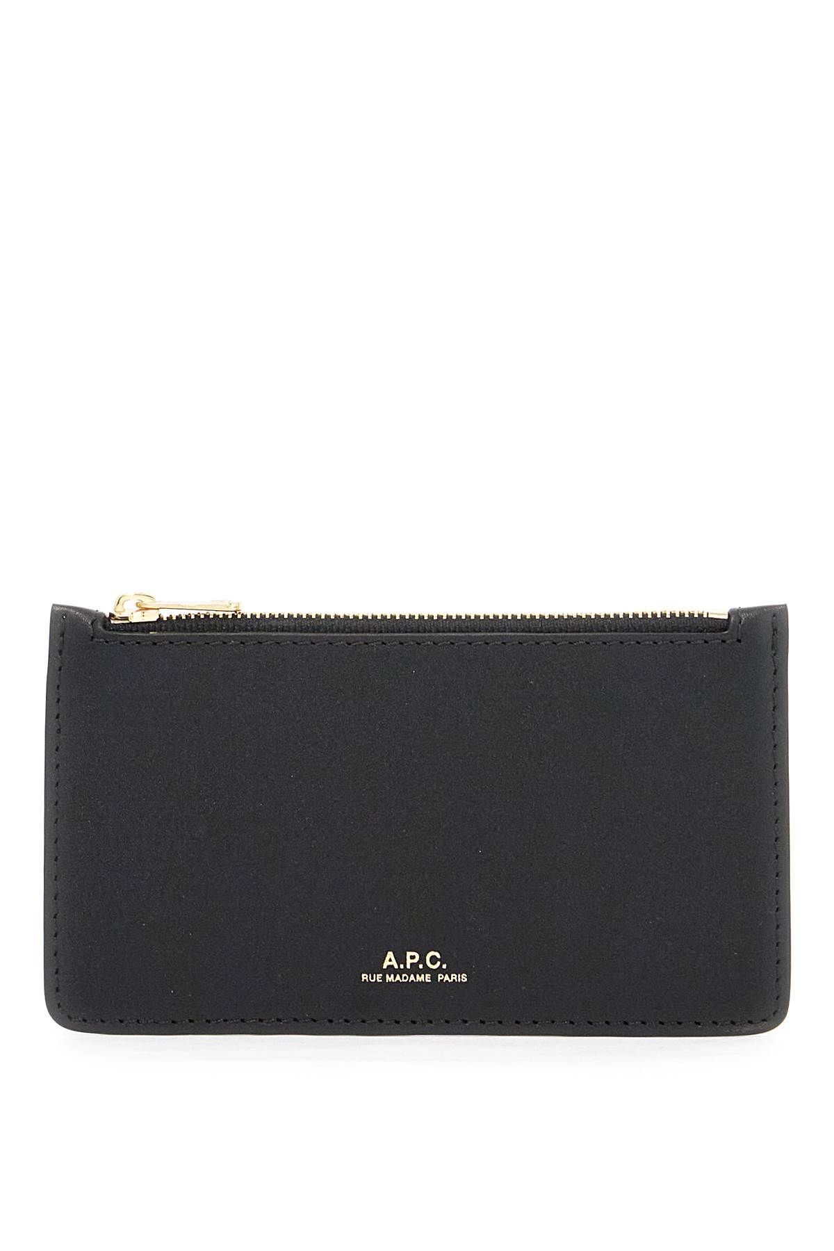 Shop Apc Willow Card Holder In Black