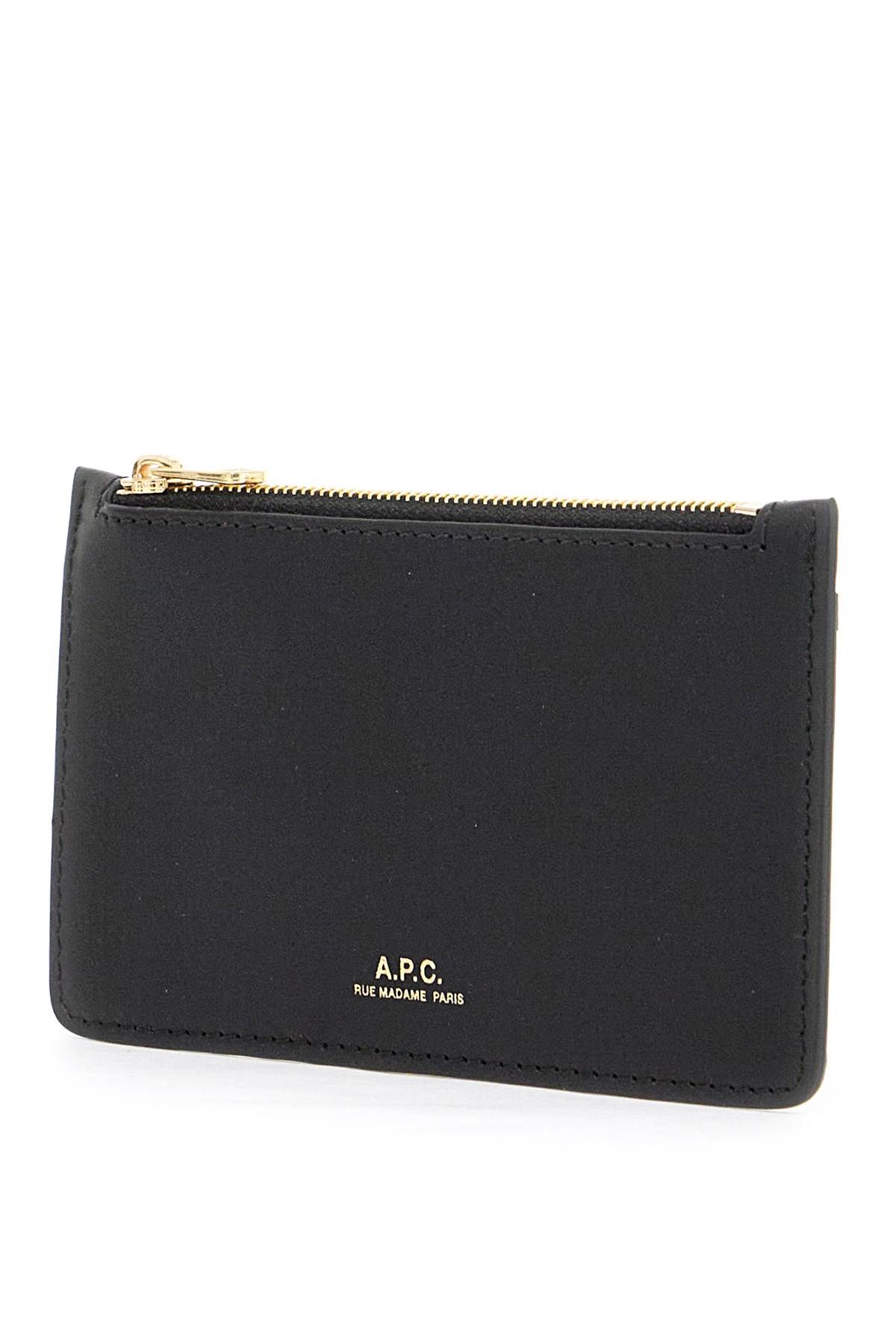 Shop Apc Willow Card Holder In Black