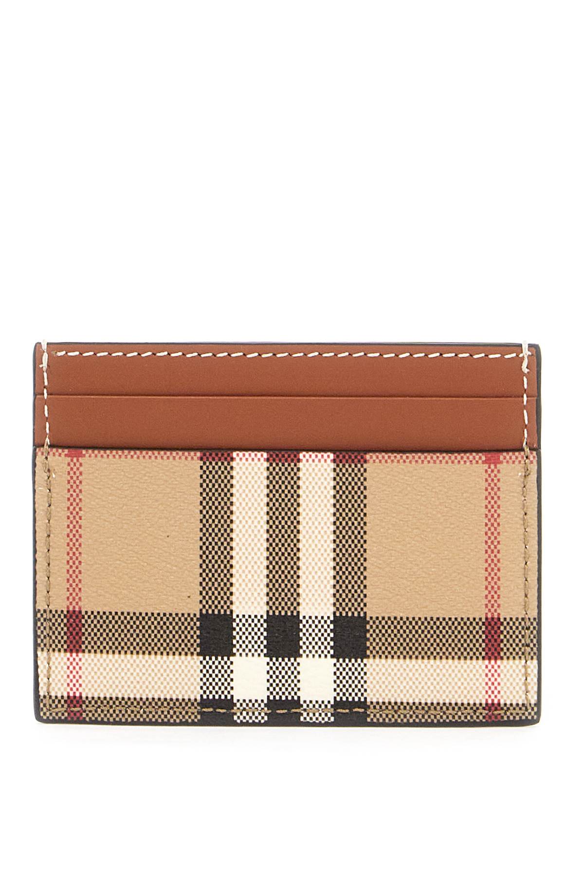 Shop Burberry Book Holder In Faux Leather In Beige