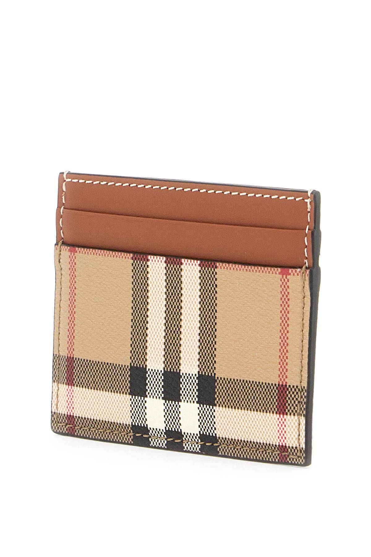 Shop Burberry Book Holder In Faux Leather In Beige