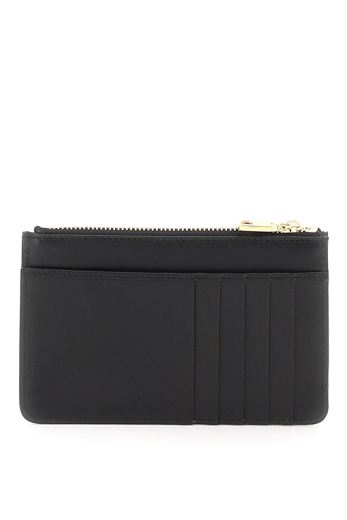 Shop Dolce & Gabbana Logoed Cardholder In Black