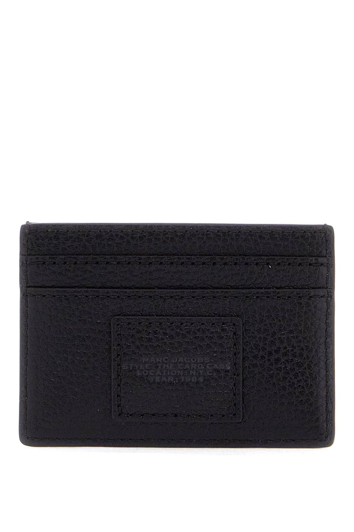 Shop Marc Jacobs Portacarte The Leather Card Case In Black