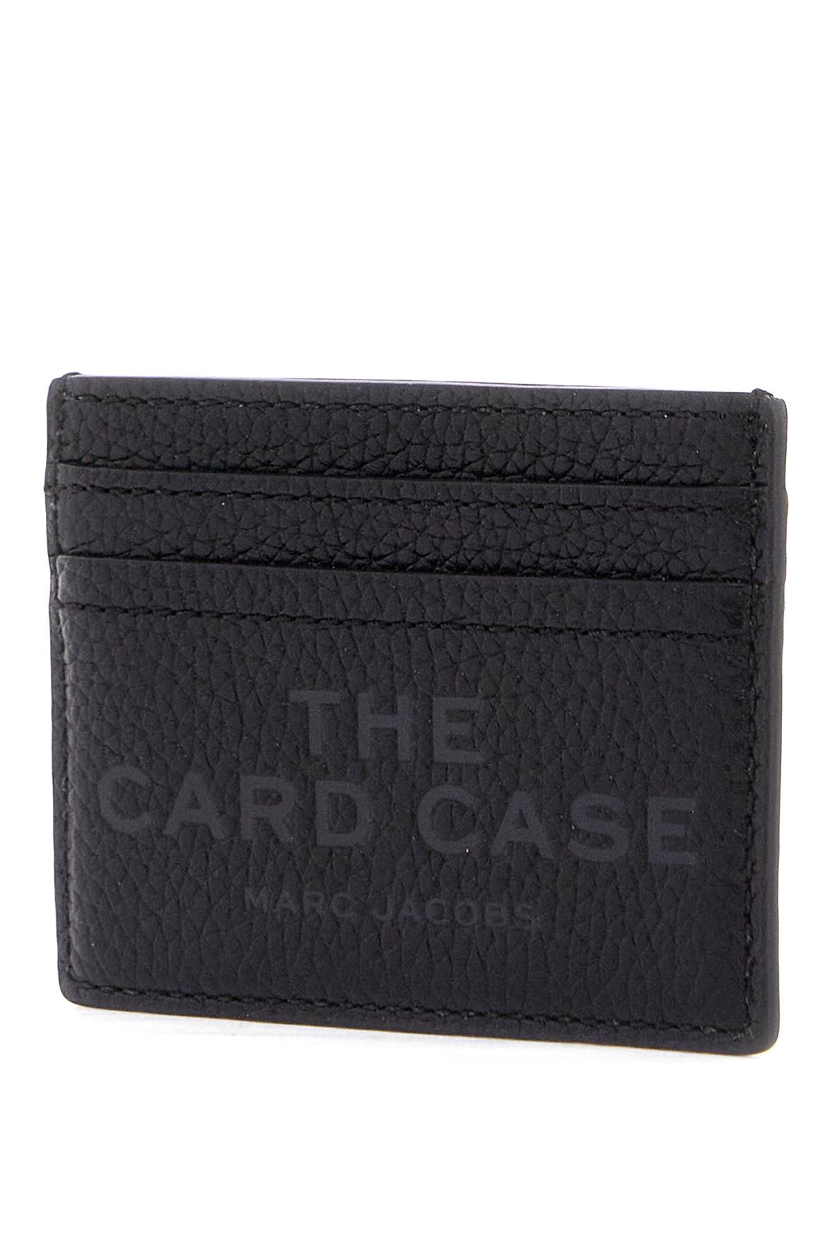 Shop Marc Jacobs Portacarte The Leather Card Case In Black