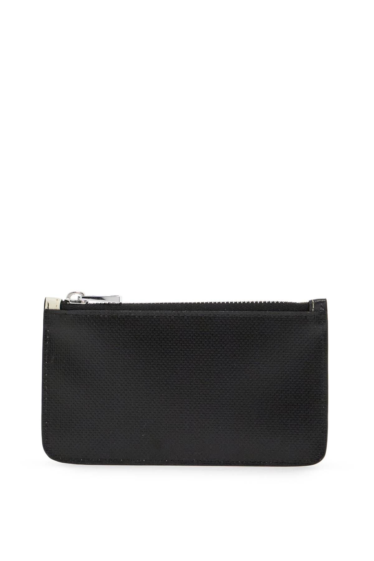 Shop Marni Bicolor Tribeca Card In Black