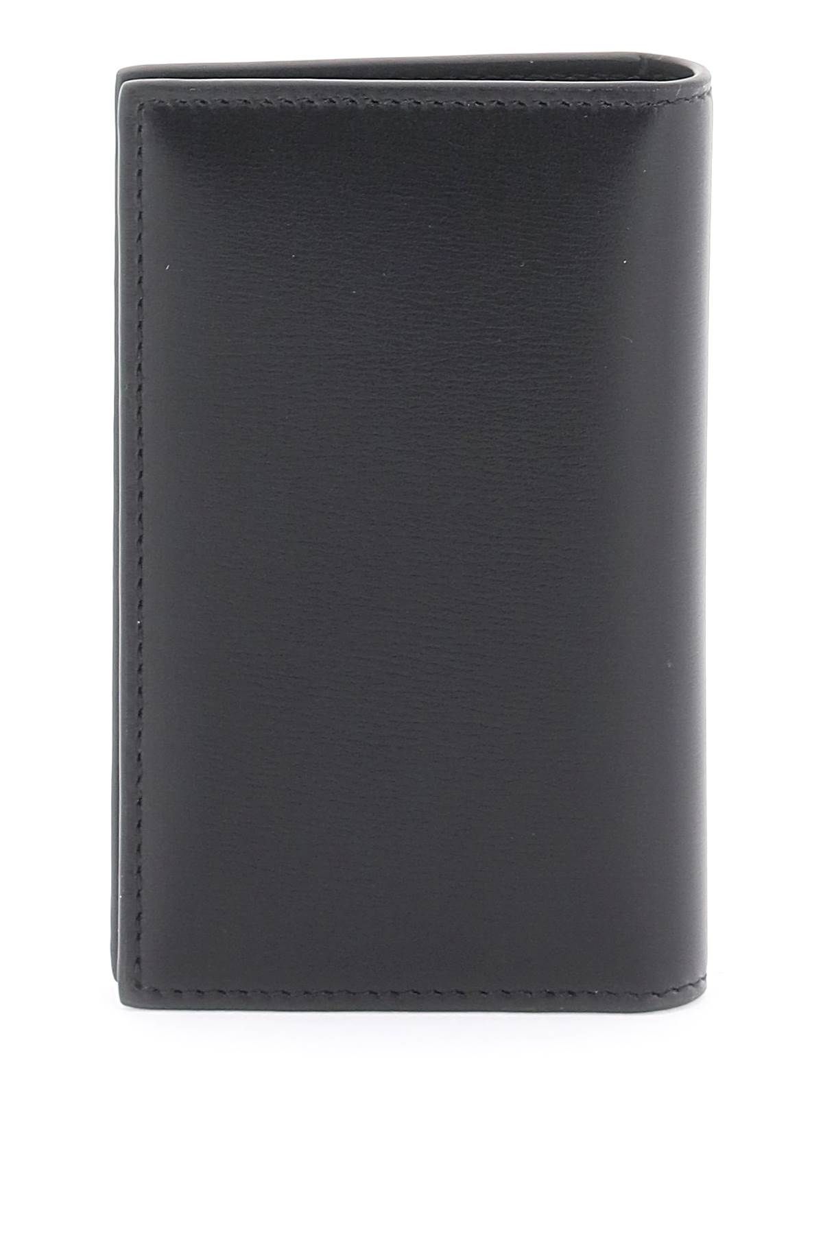 Shop Ferragamo Bi-fold Card Holder In Black